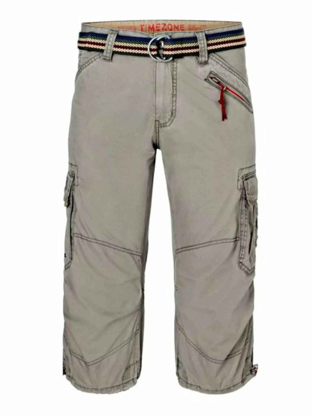 TIMEZONE Cargoshorts Miles TZ 3/4 Cargoshorts in Military Grey günstig online kaufen