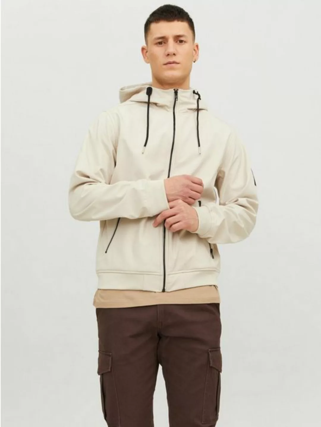 Jack & Jones Softshelljacke JJEBASIC SOFTSHELL HOOD NOOS günstig online kaufen