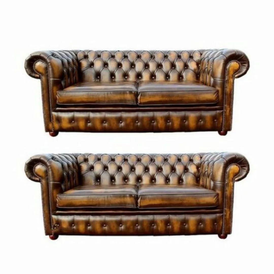 JVmoebel Chesterfield-Sofa, Chesterfield Sofagarnitur Couch Polster Sofa Le günstig online kaufen