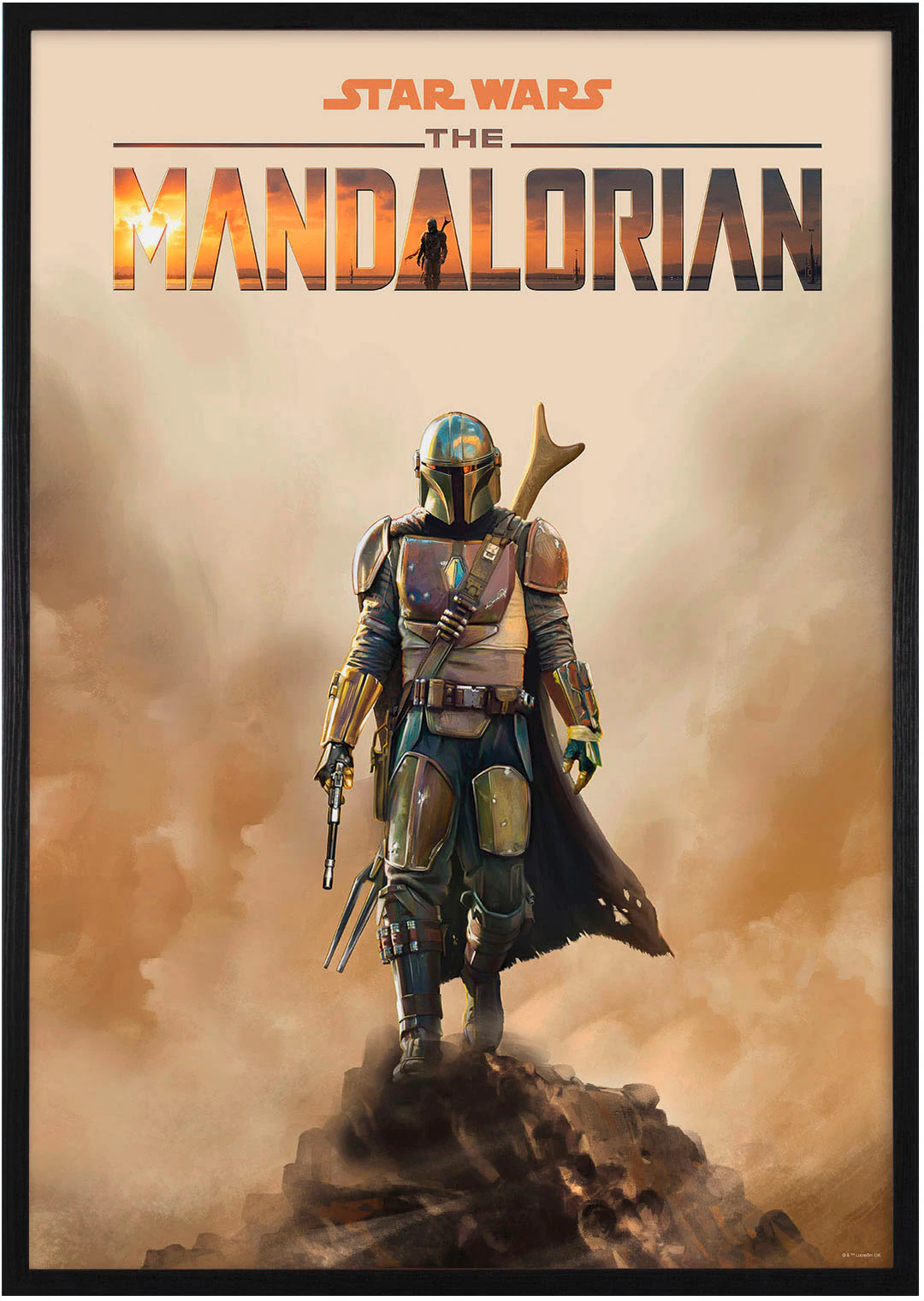 Komar Bild mit Rahmen »Mandalorian Empire«, maschinell günstig online kaufen