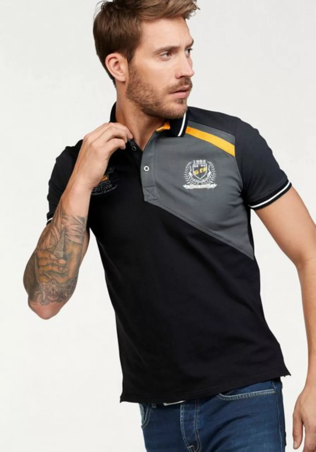 Bruno Banani Poloshirt Piqué günstig online kaufen