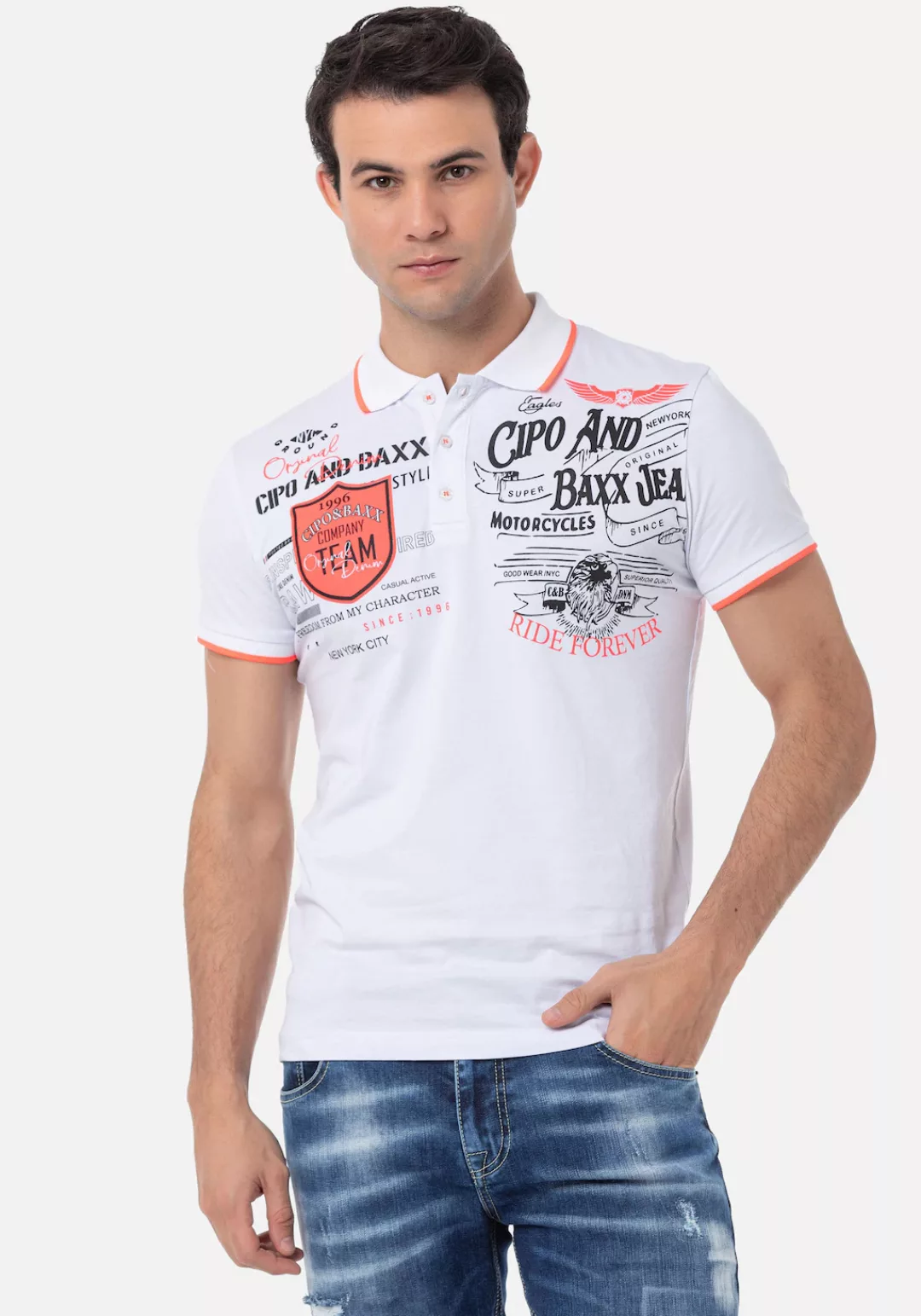 Cipo & Baxx Poloshirt günstig online kaufen