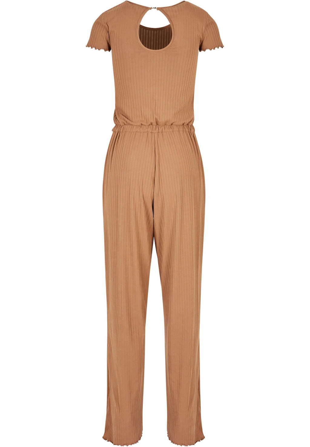 URBAN CLASSICS Jumpsuit "Urban Classics Damen Ladies Rib Wid Leg Jumpsuit", günstig online kaufen