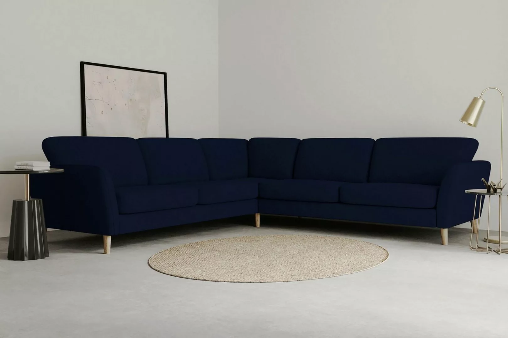 Home affaire Ecksofa MARSEILLE 278/278 cm, L-Form, gleichschenklig, aus Eic günstig online kaufen