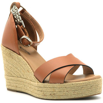 NeroGiardini  Sandalen sandalo con zeppa in corda günstig online kaufen