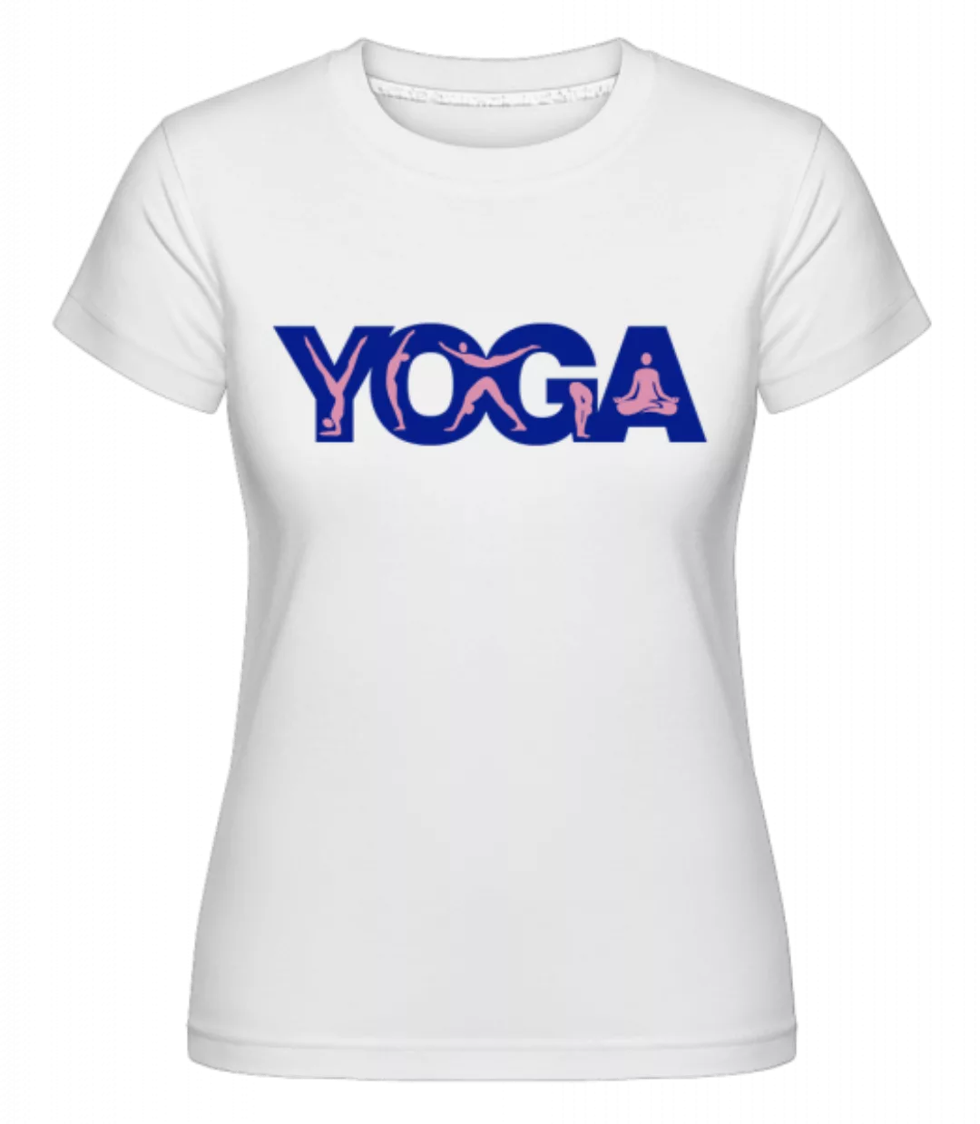 Yoga Sign Blue · Shirtinator Frauen T-Shirt günstig online kaufen