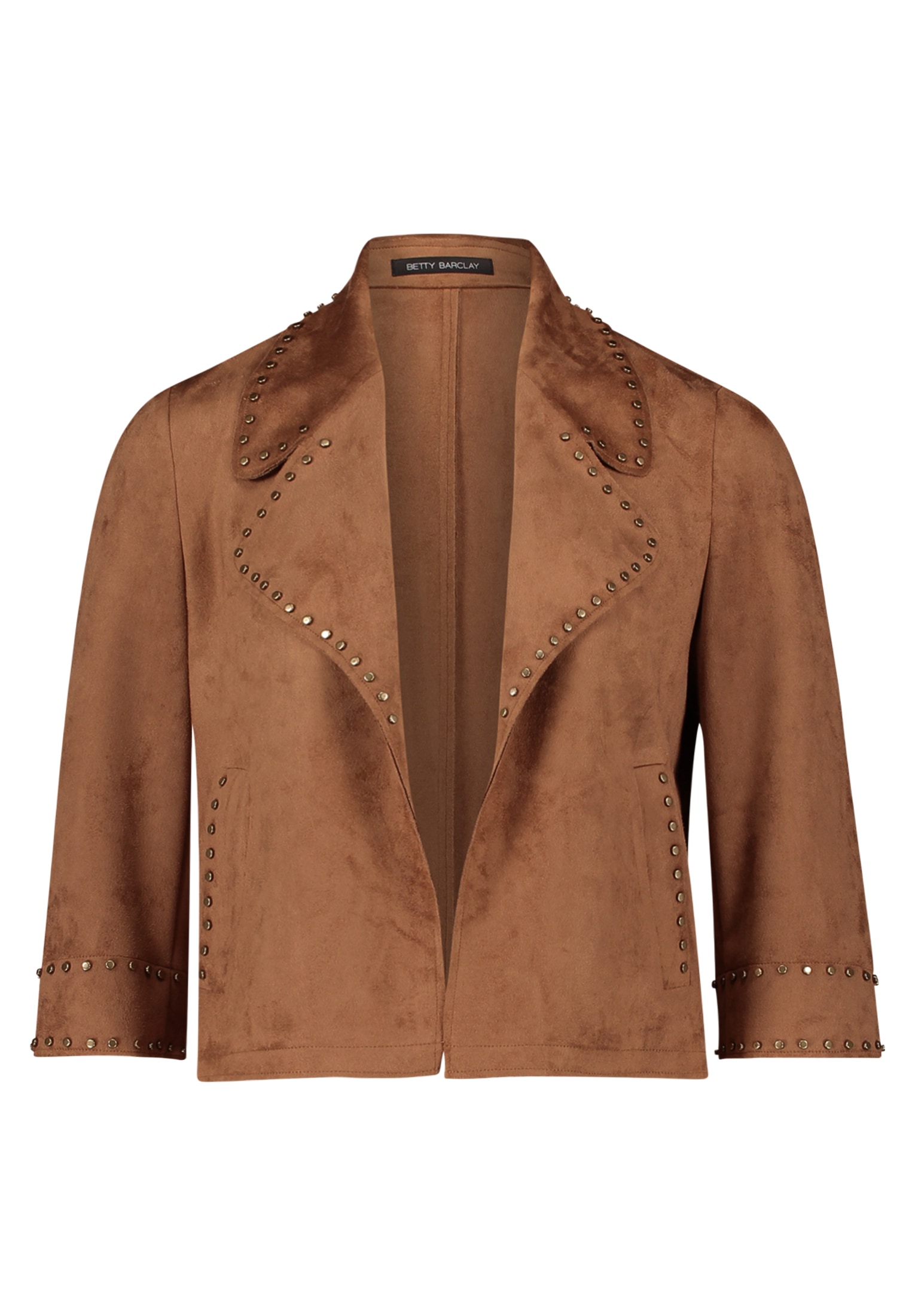 Betty Barclay Jackenblazer "Betty Barclay Damen Kunstleder-Jacke mit Nieten günstig online kaufen