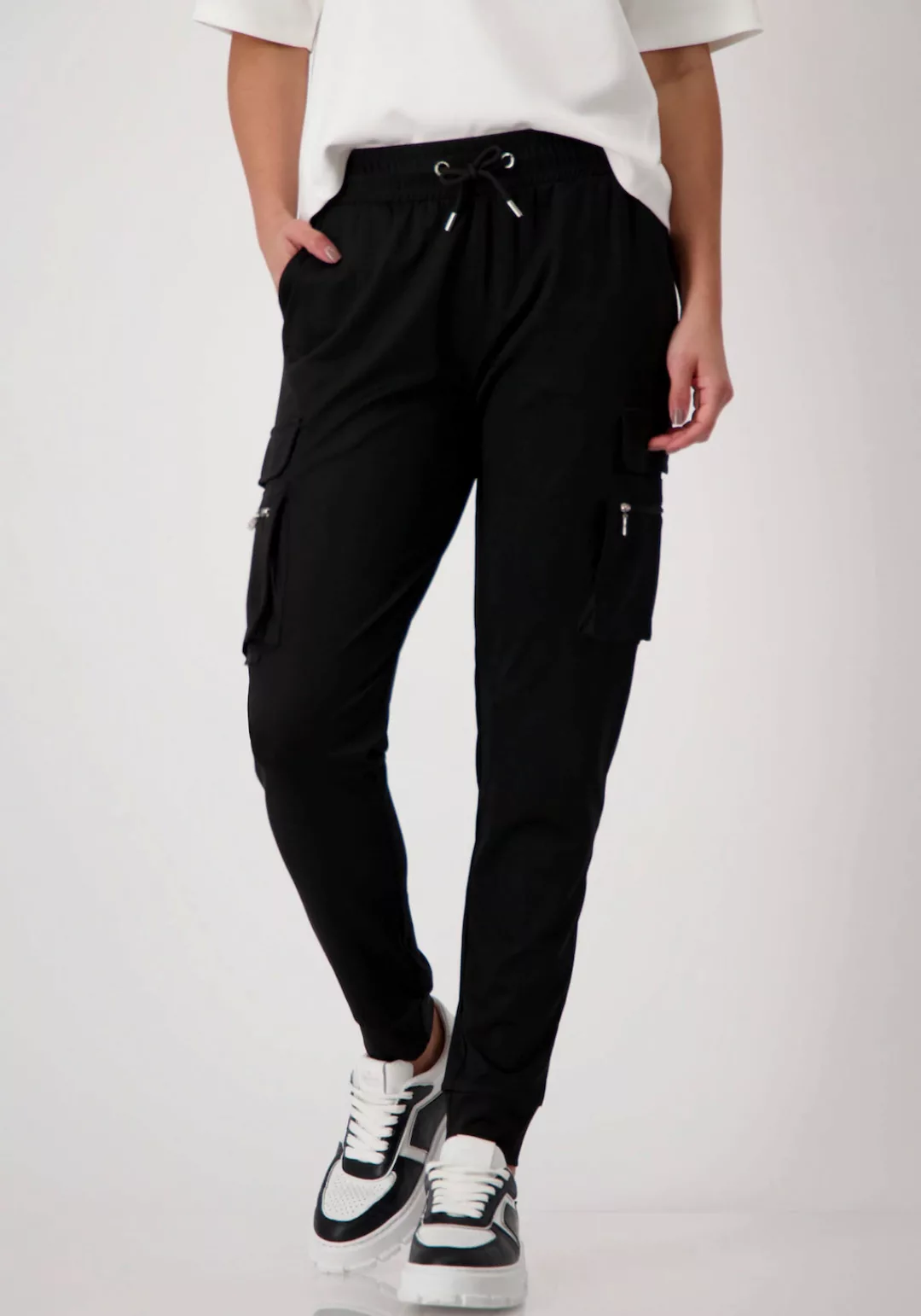 Monari Jogger Pants, mit aufgesetzten Taschen günstig online kaufen