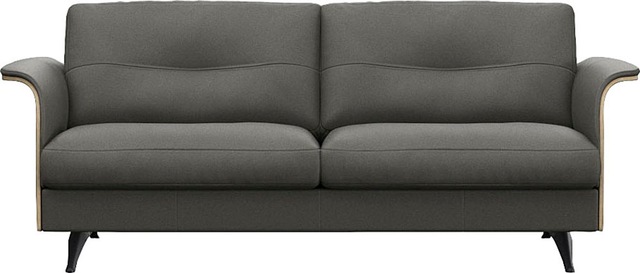 FLEXLUX 2,5-Sitzer »Glow Sofa, Couch, Premium-Sitzkomfort: Kaltschaum & Fed günstig online kaufen