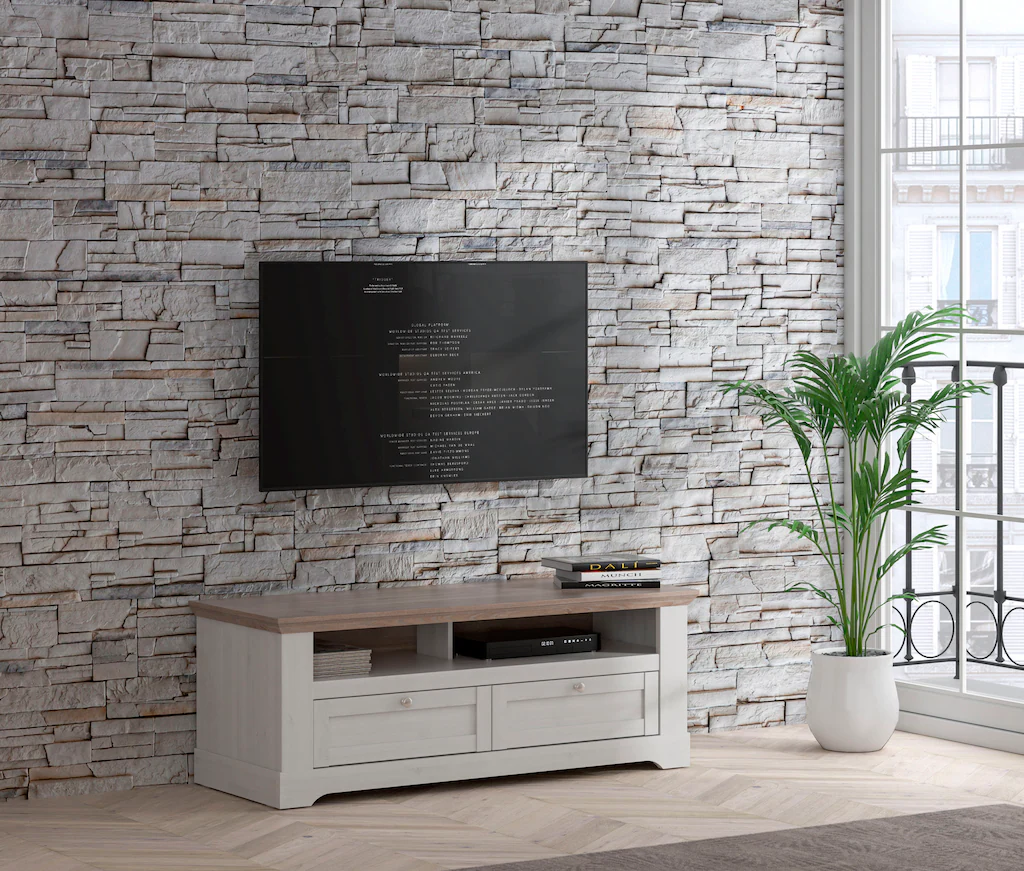 FORTE Lowboard "Iloppa", TV-Board, TV-Schrank, Breite ca. 145 cm günstig online kaufen