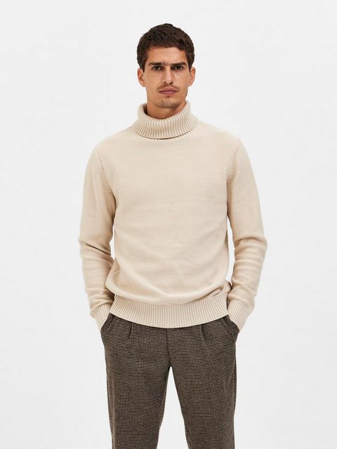 SELECTED HOMME Rollkragenpullover SLHAXEL LS KNIT ROLL NECK NOOS günstig online kaufen