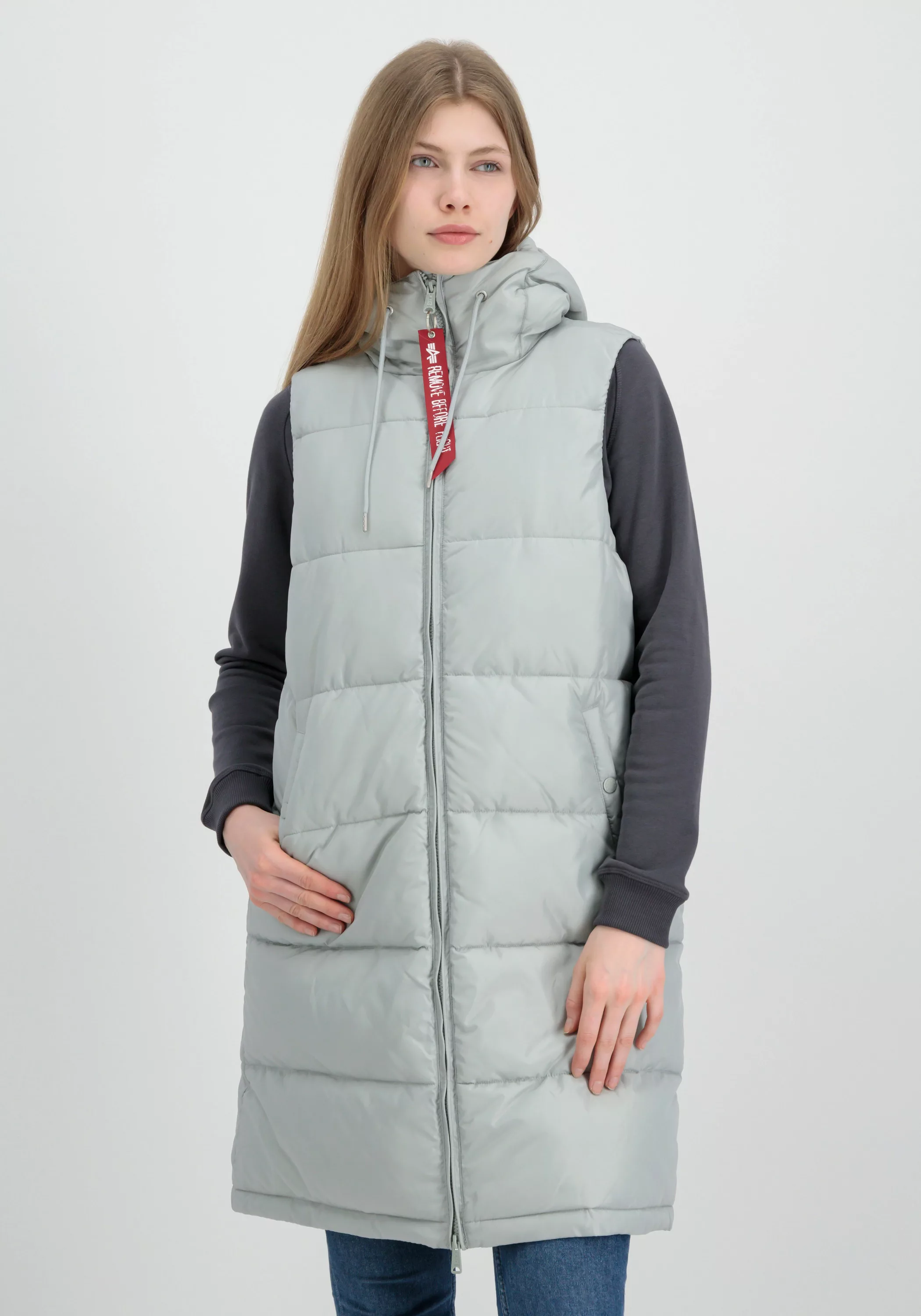 Alpha Industries Blouson "ALPHA INDUSTRIES Women - Vests Long Puffer Vest W günstig online kaufen