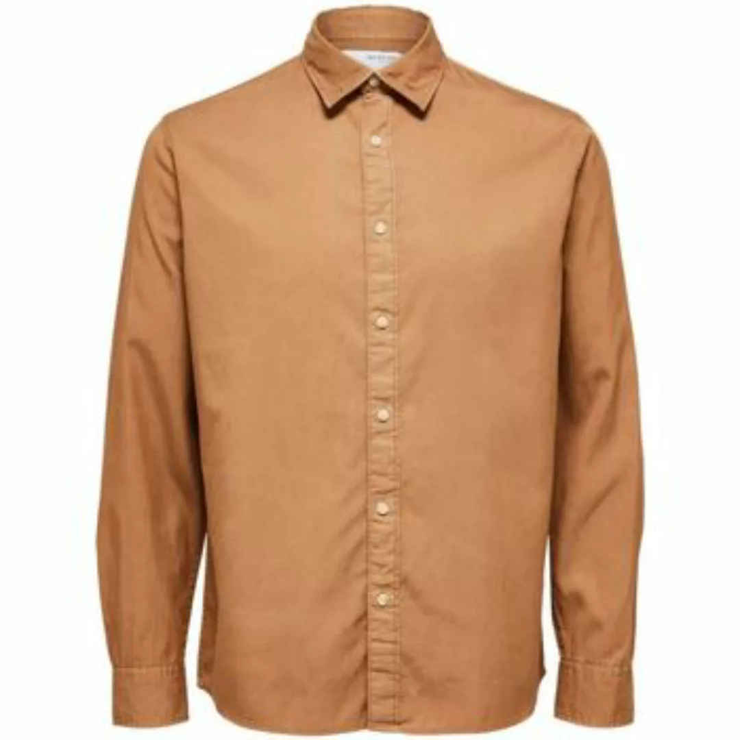 SELECTED HOMME Langarmhemd SLHREGPASTEL-LINEN SHIRT LS W günstig online kaufen