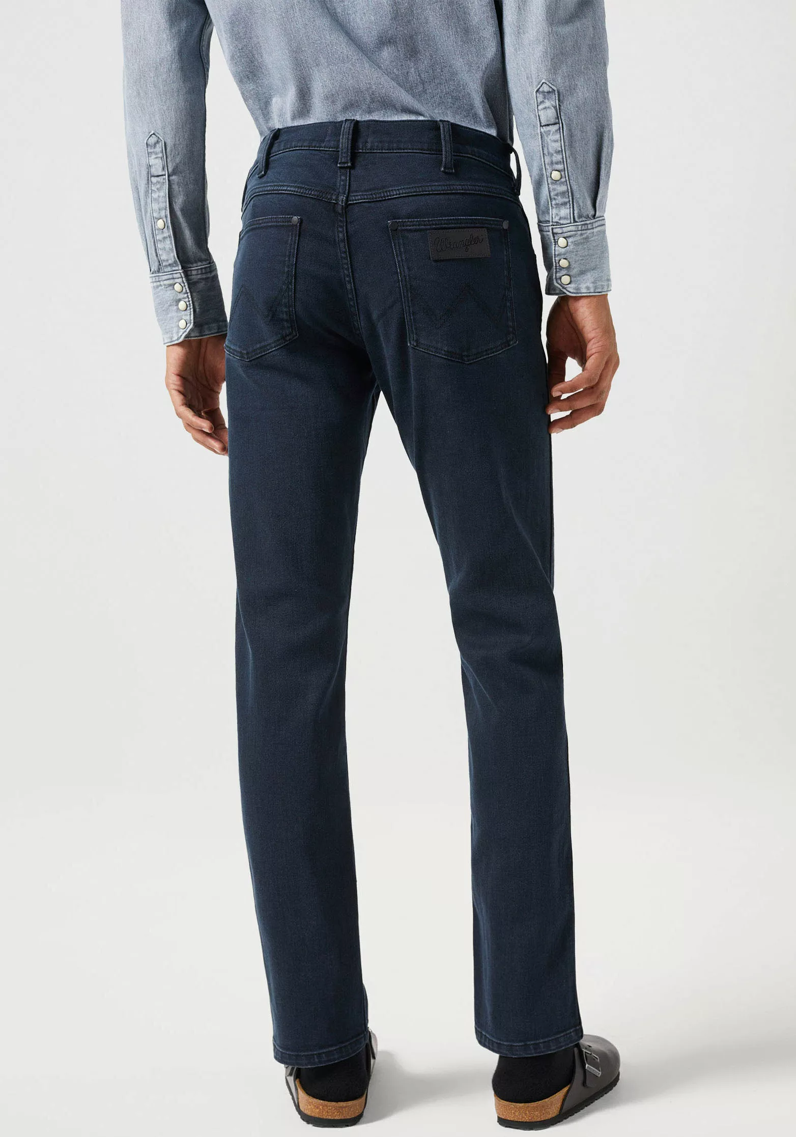 Wrangler Herren Jeans GREENSBORO - Regular Fit - Blau - Cloudy Skies günstig online kaufen