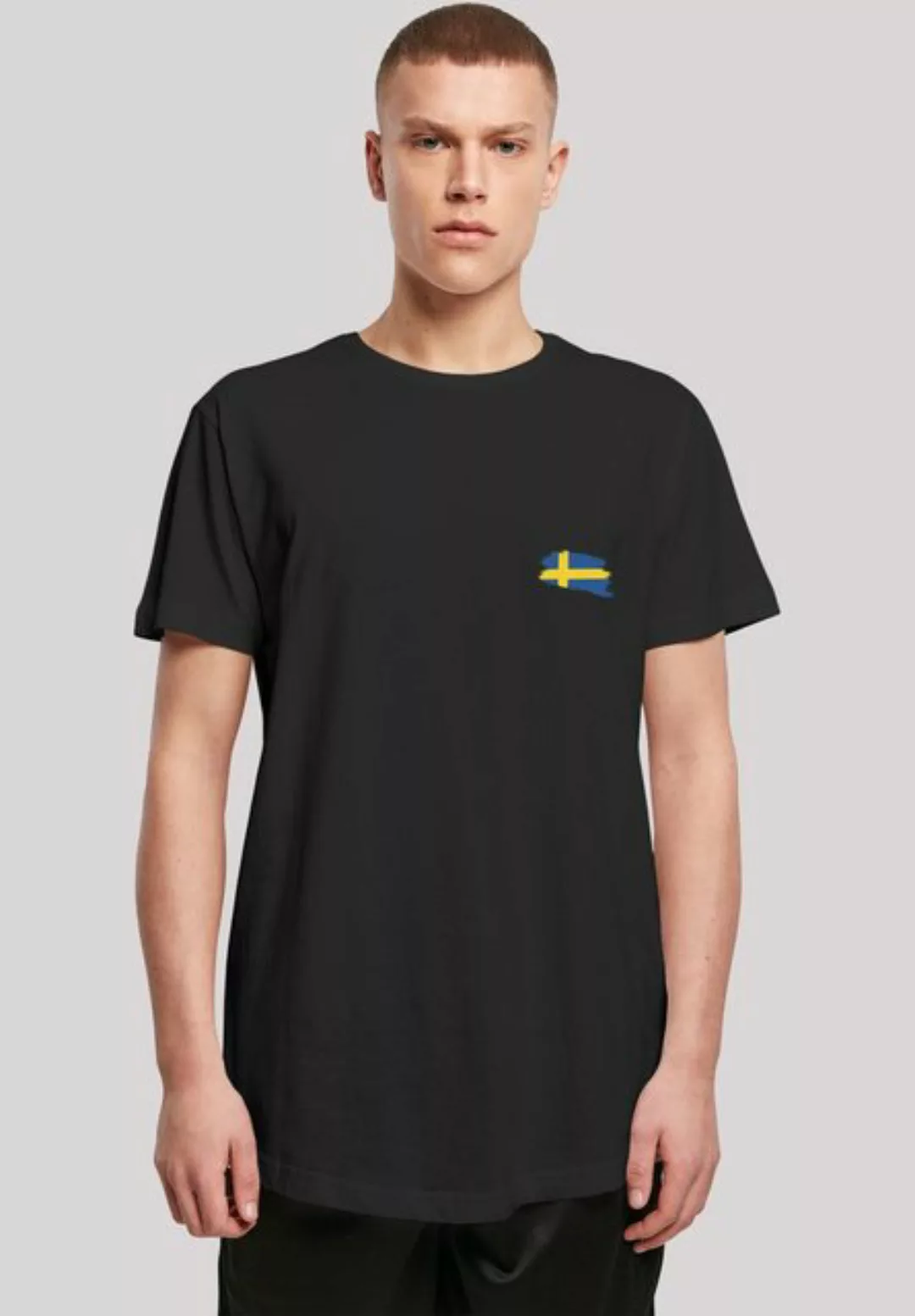 F4NT4STIC T-Shirt Sweden Schweden Flagge Print günstig online kaufen