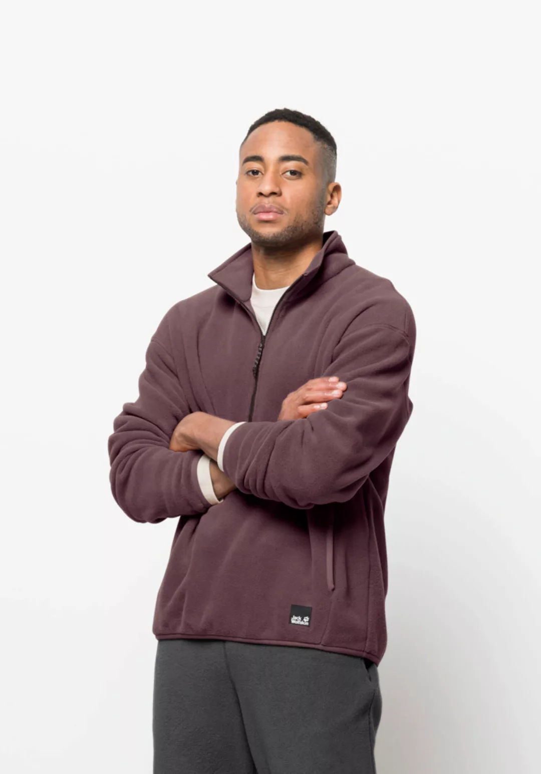 Jack Wolfskin Rundhalspullover "OSLOER HALFZIP M" günstig online kaufen