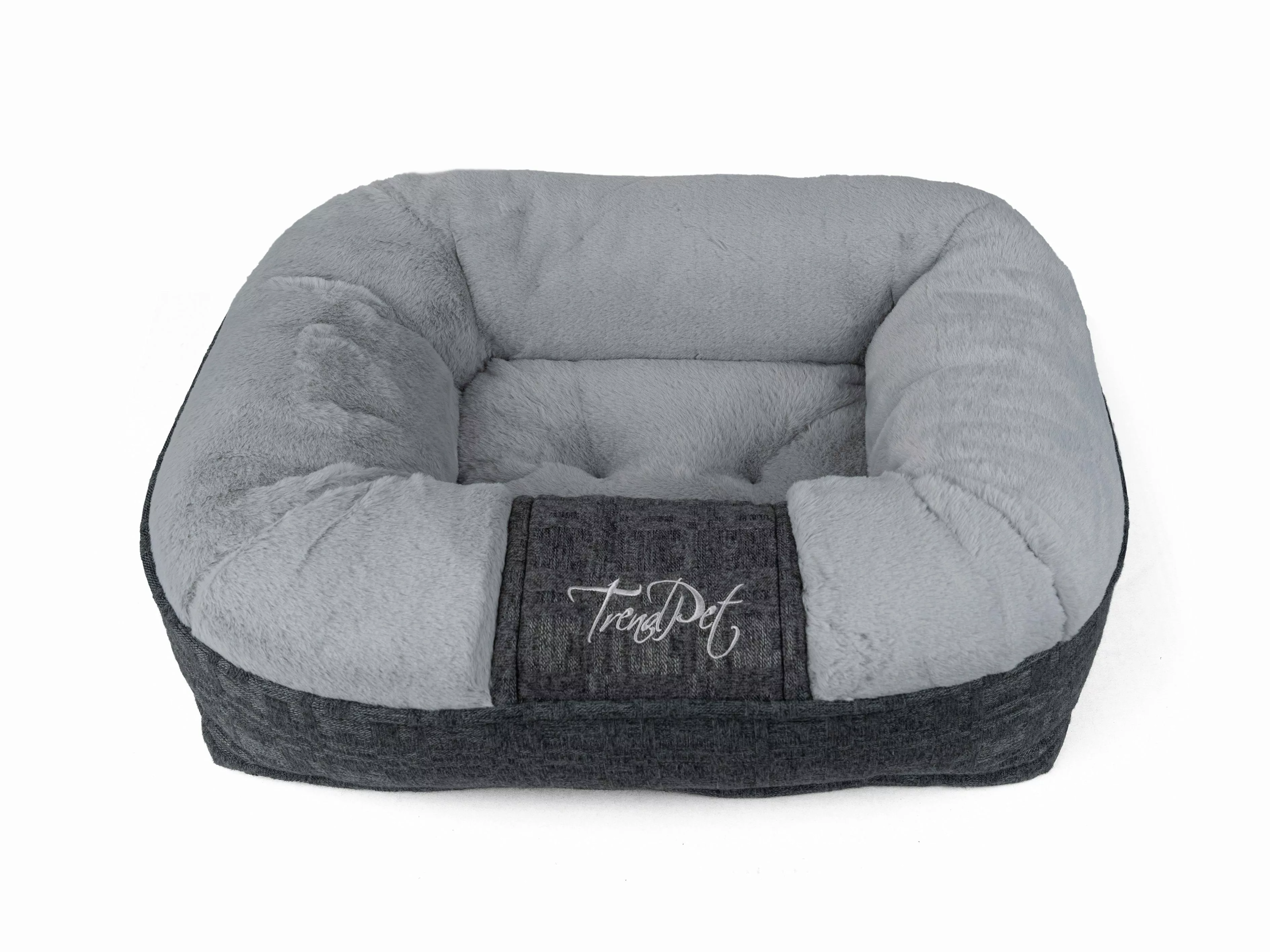 TrendPet Tierbett Hundebett "LunaLounge" Grau, 100% günstig online kaufen