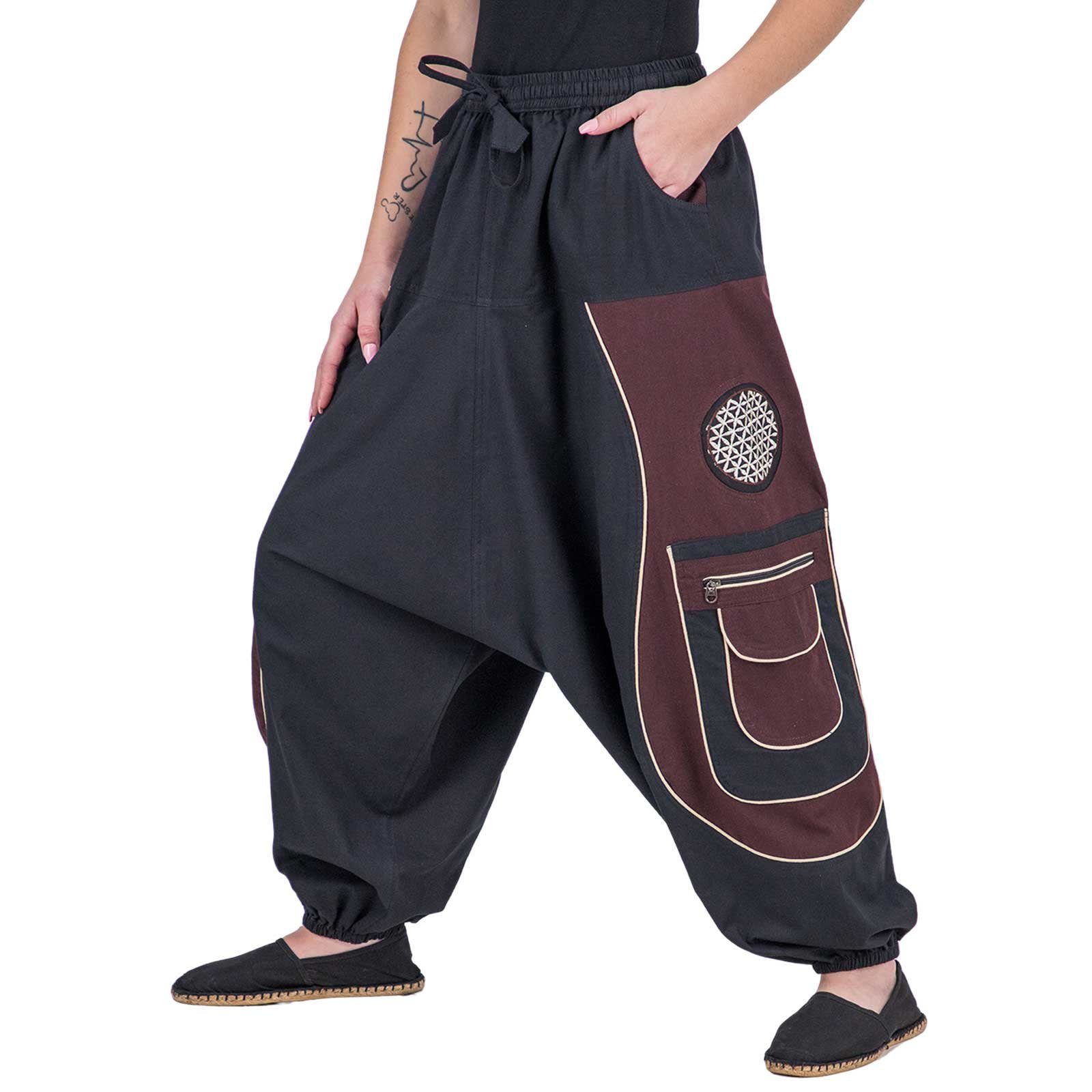 KUNST UND MAGIE Haremshose Cargohose Hippie günstig online kaufen