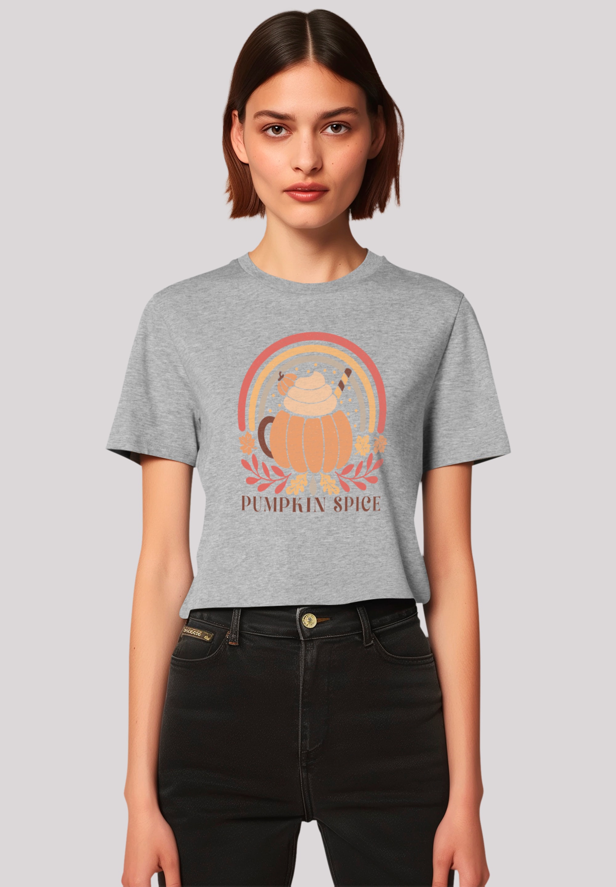 F4NT4STIC T-Shirt "Pumpkin spice lattes", Premium Qualität günstig online kaufen