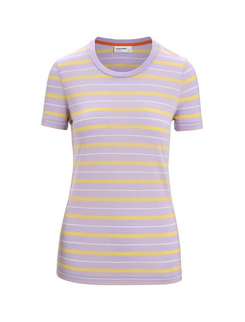 Icebreaker Kurzarmshirt Icebreaker W Wave Short-sleeve Tee Stripe Damen günstig online kaufen