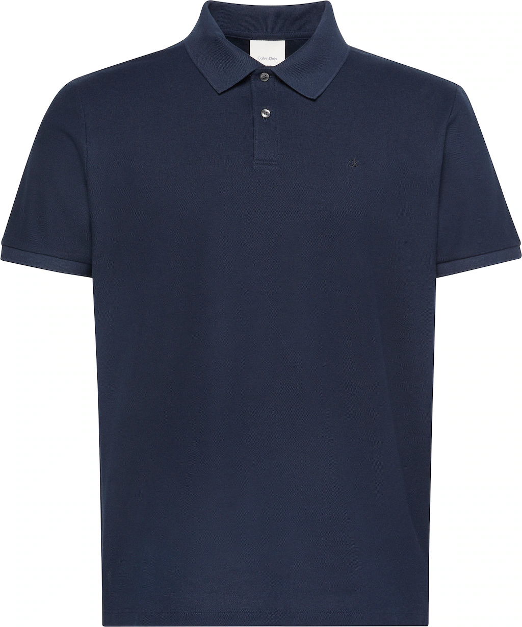 Calvin Klein Poloshirt "SS RFND PQ TPPD CLSS", Mit Rundhalsausschnitt günstig online kaufen