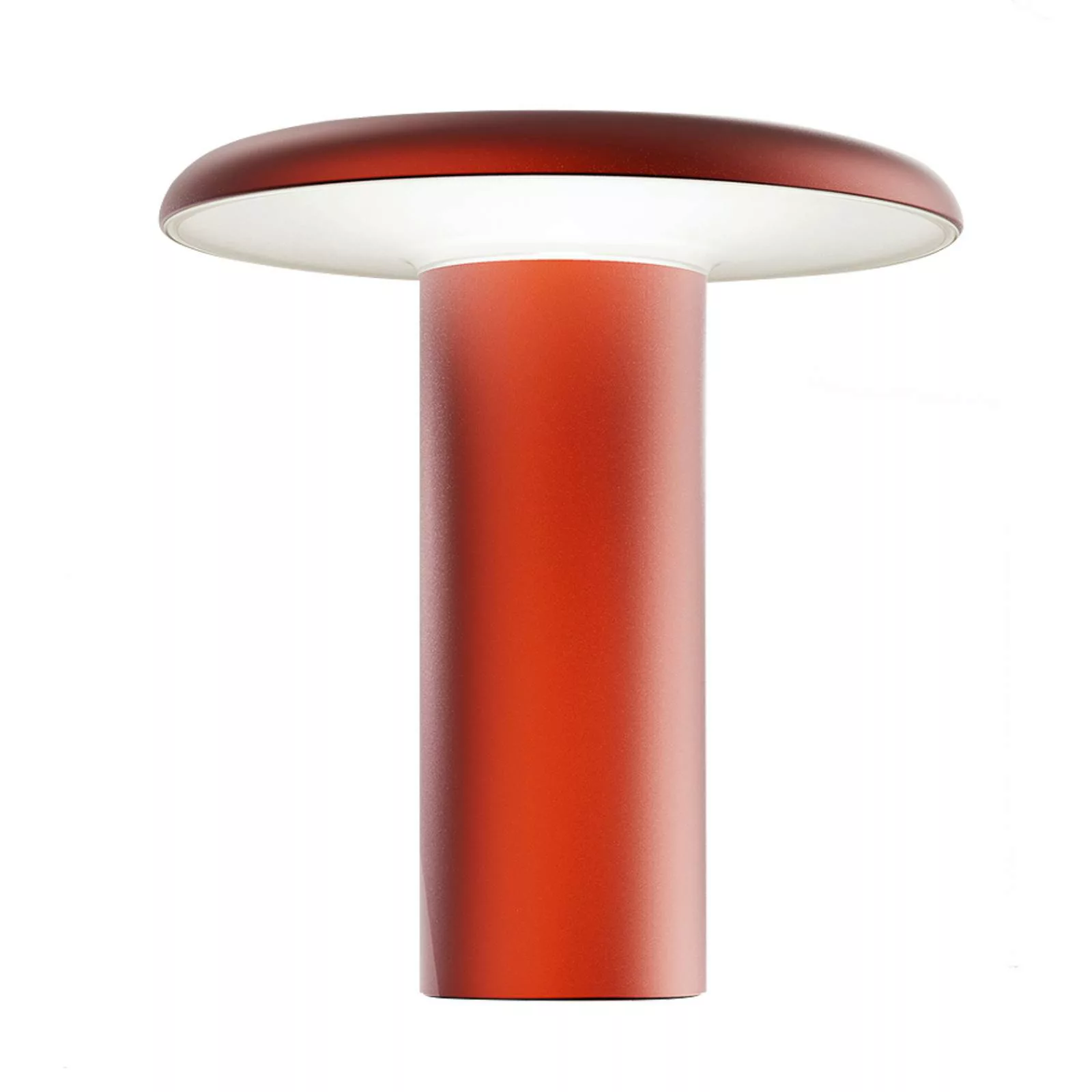 Artemide Takku LED-Tischleuchte mit Akku, rot günstig online kaufen