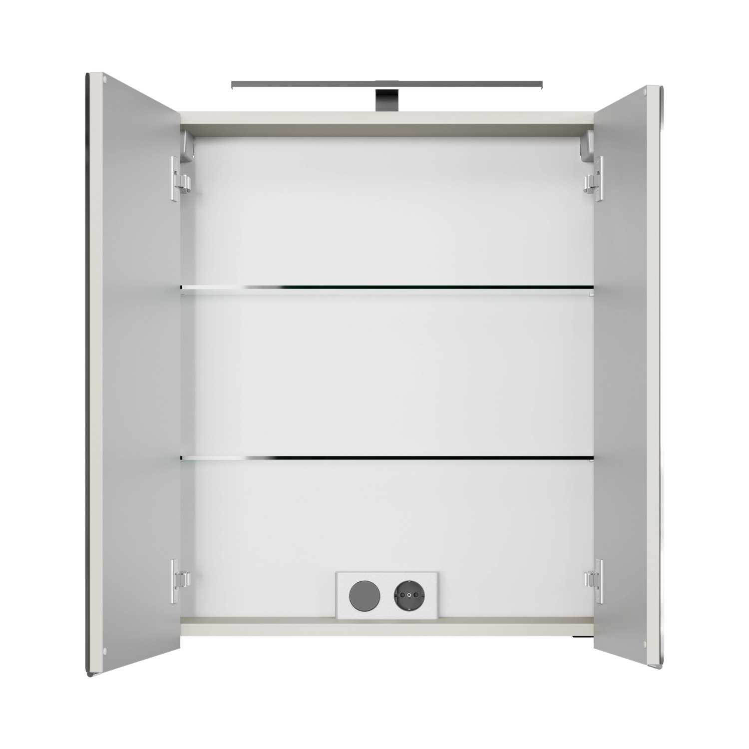 Pelipal Spiegelschrank Quantum 07 Kaschmir Matt 60 cm günstig online kaufen