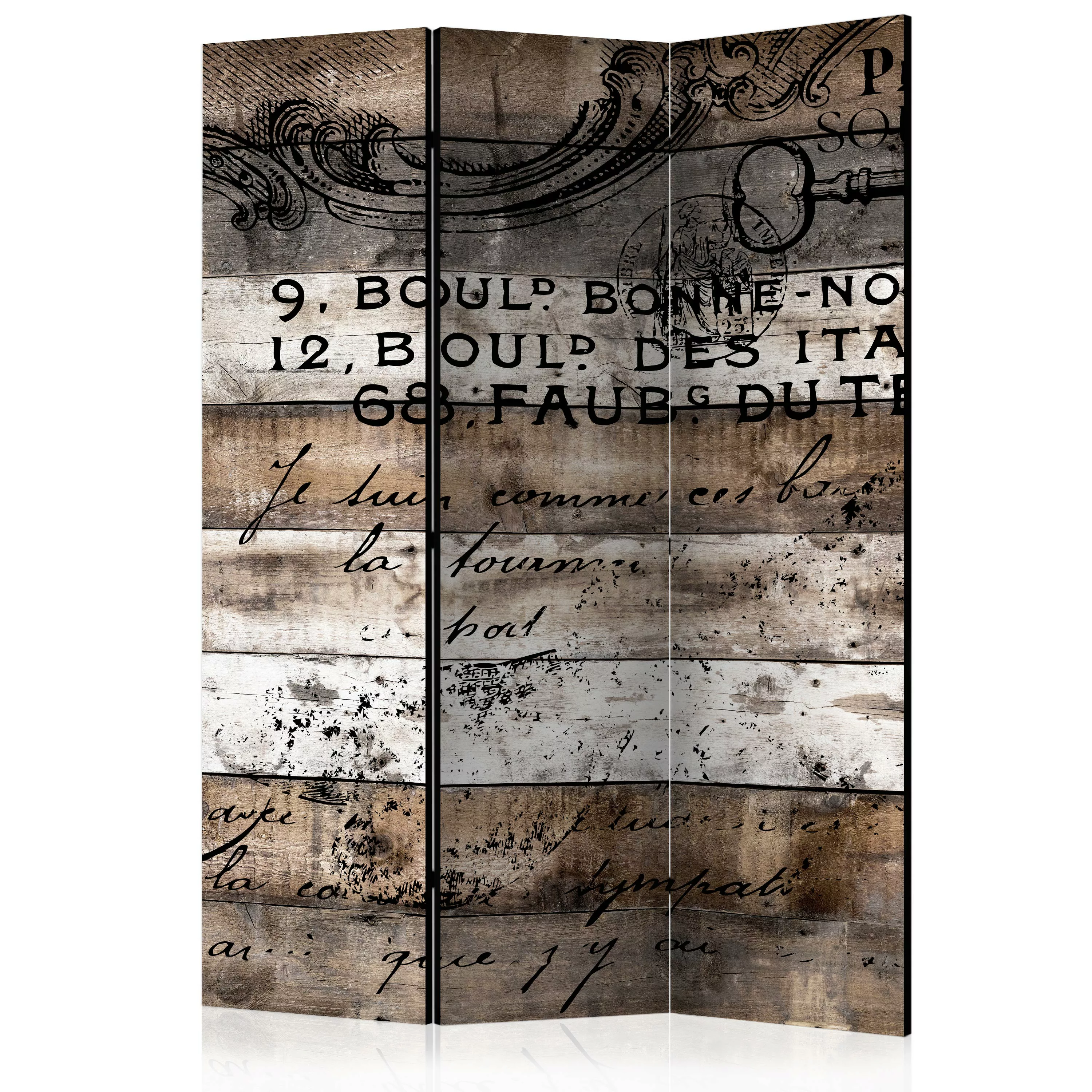 3-teiliges Paravent - Old Vineyard [room Dividers] günstig online kaufen