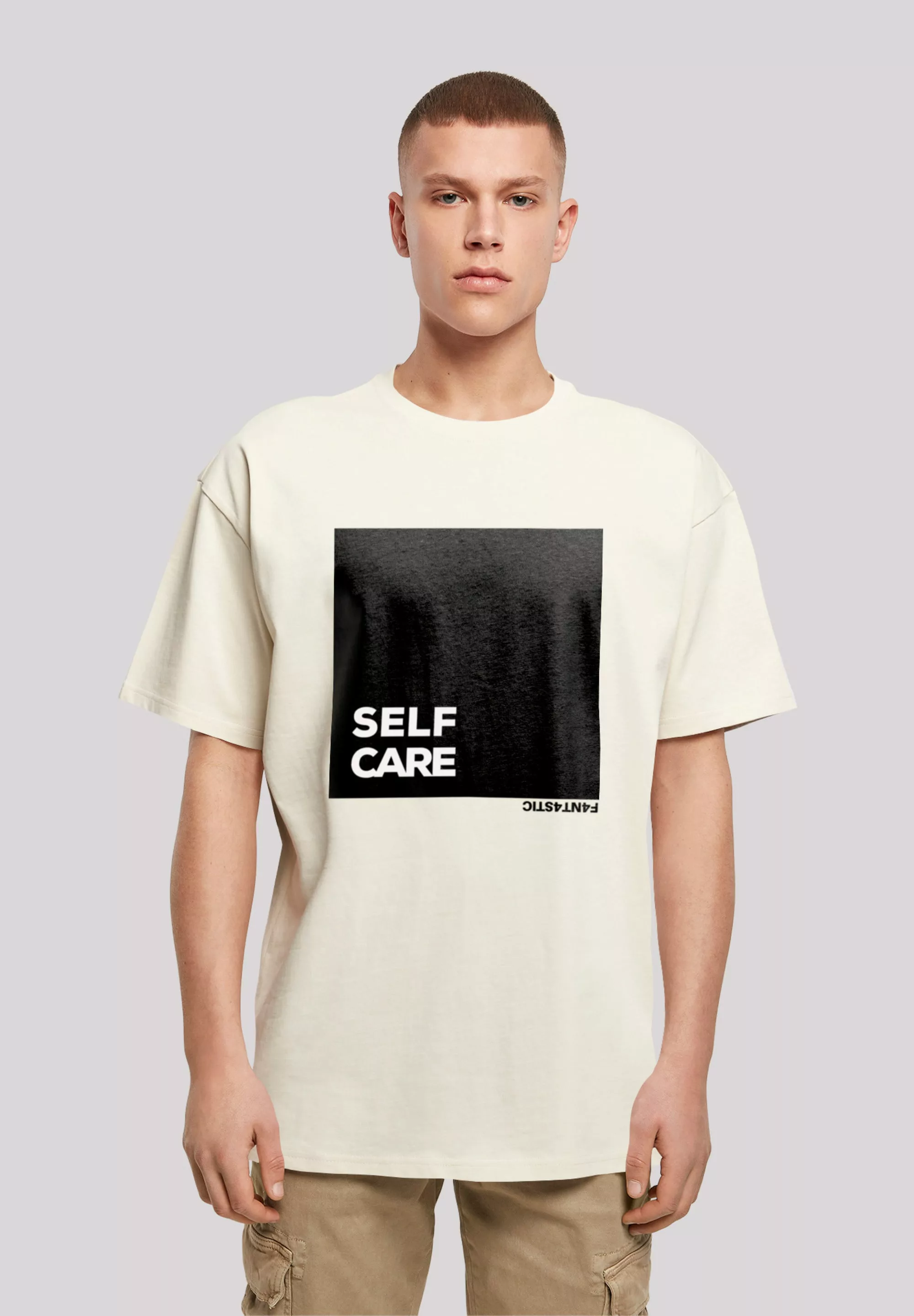 F4NT4STIC T-Shirt "SELF CARE OVERSIZE TEE", Print günstig online kaufen