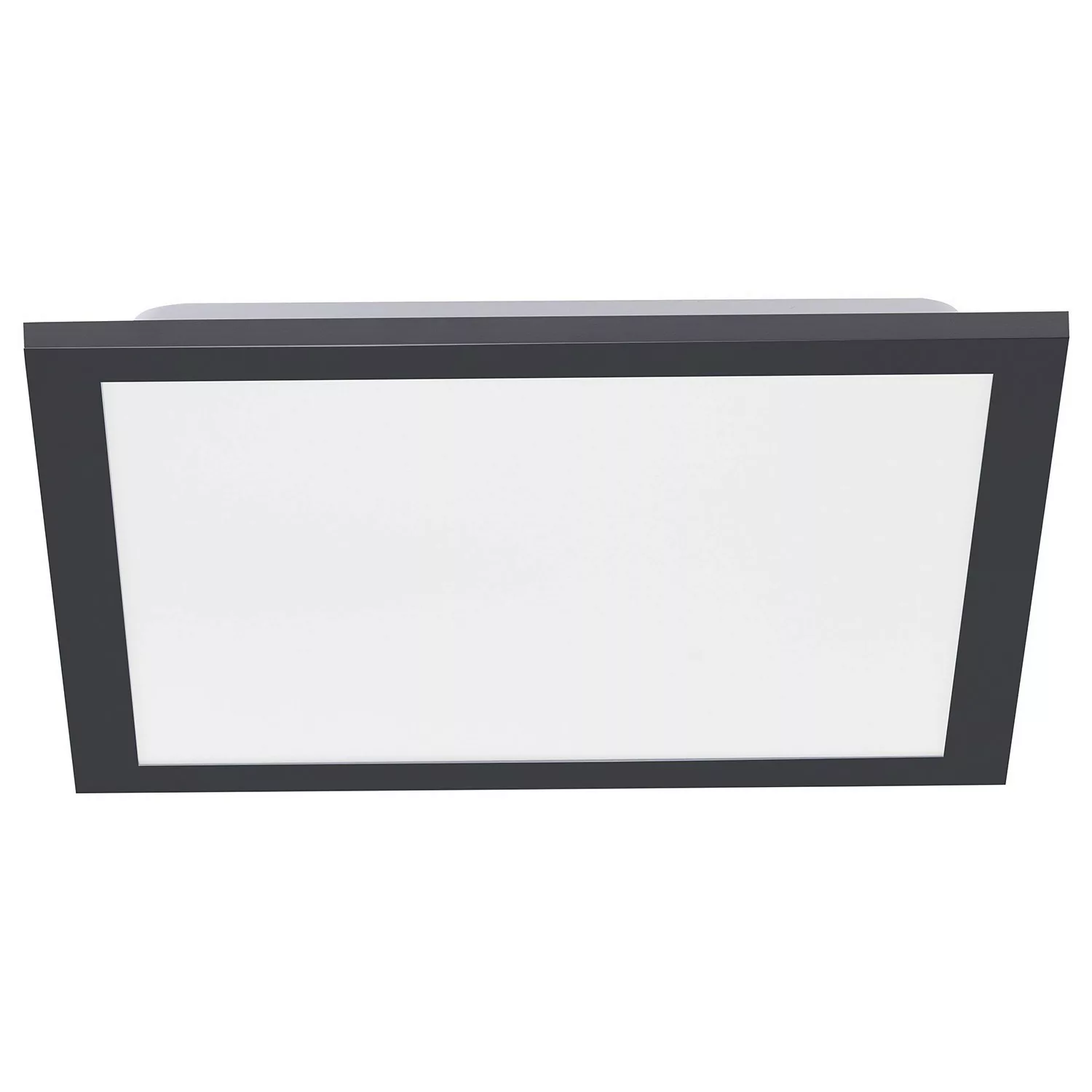 LED Deckenleuchte Flat in Schwarz und Weiß 20W 2000lm günstig online kaufen