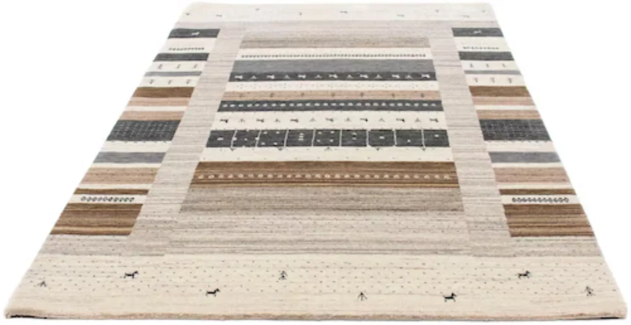 morgenland Designteppich »Designer Bordüre Beige 204 x 145 cm«, rechteckig günstig online kaufen