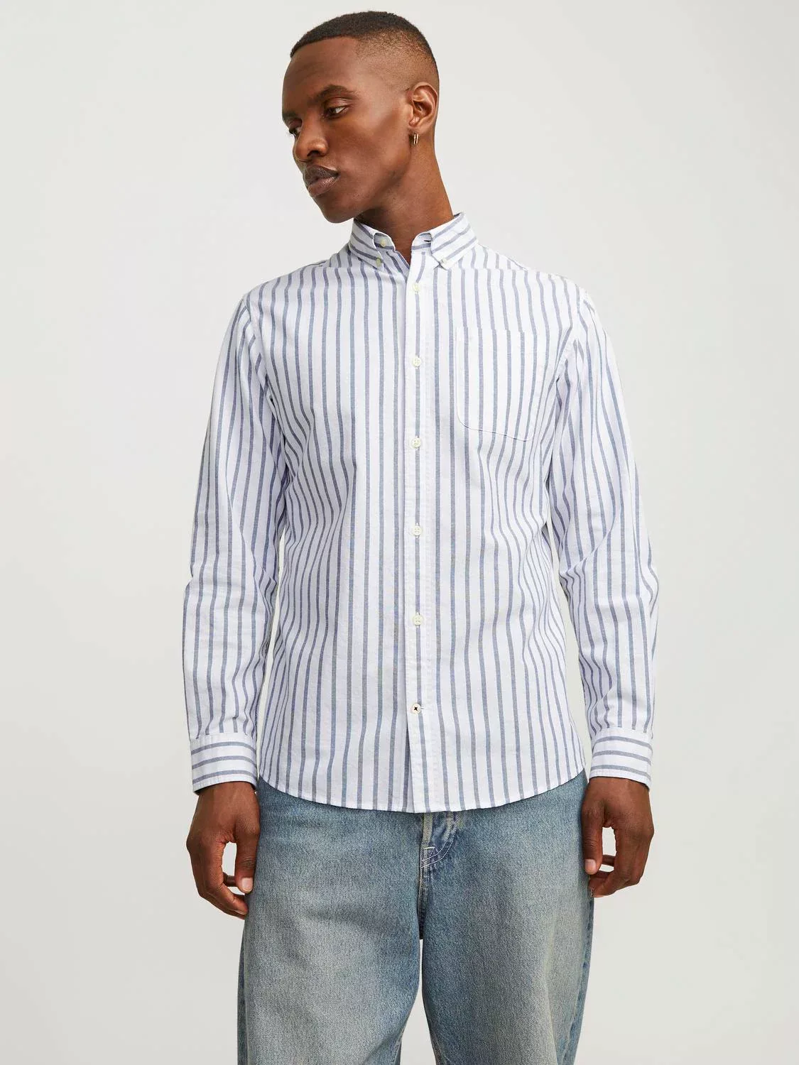 Jack & Jones PlusSize Langarmhemd JJEOXFORD SHIRT L/S S21 NOOS PLS günstig online kaufen