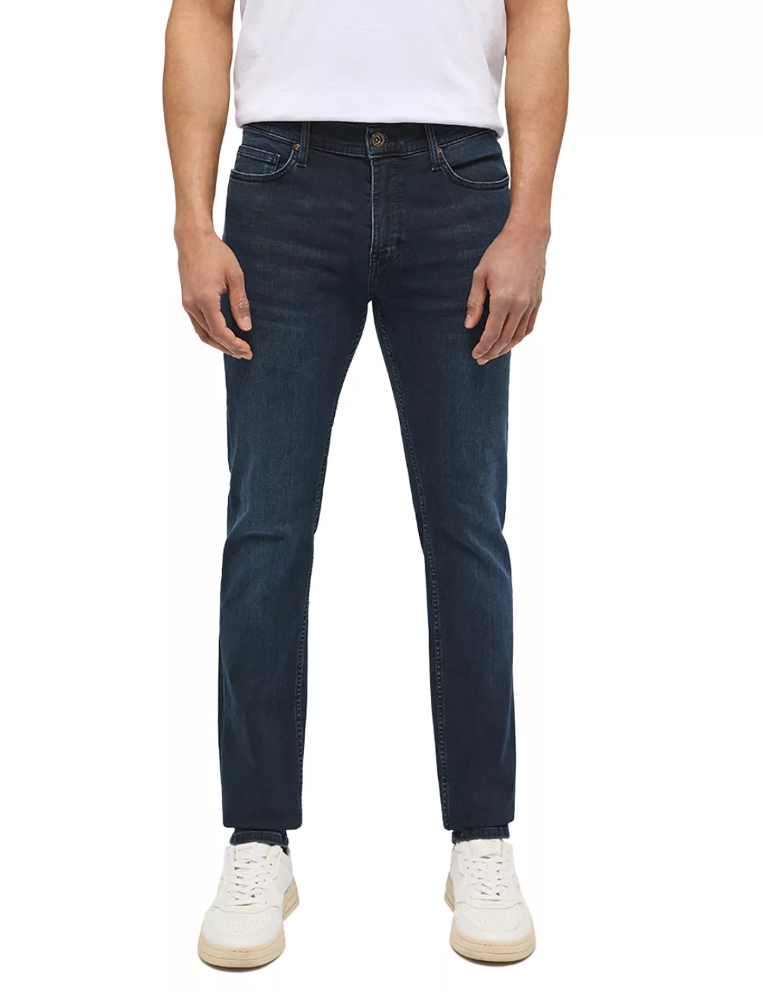 Mustang Herren Jeans FRISCO - Skinny Fit Blau - Dark Blue Denim günstig online kaufen