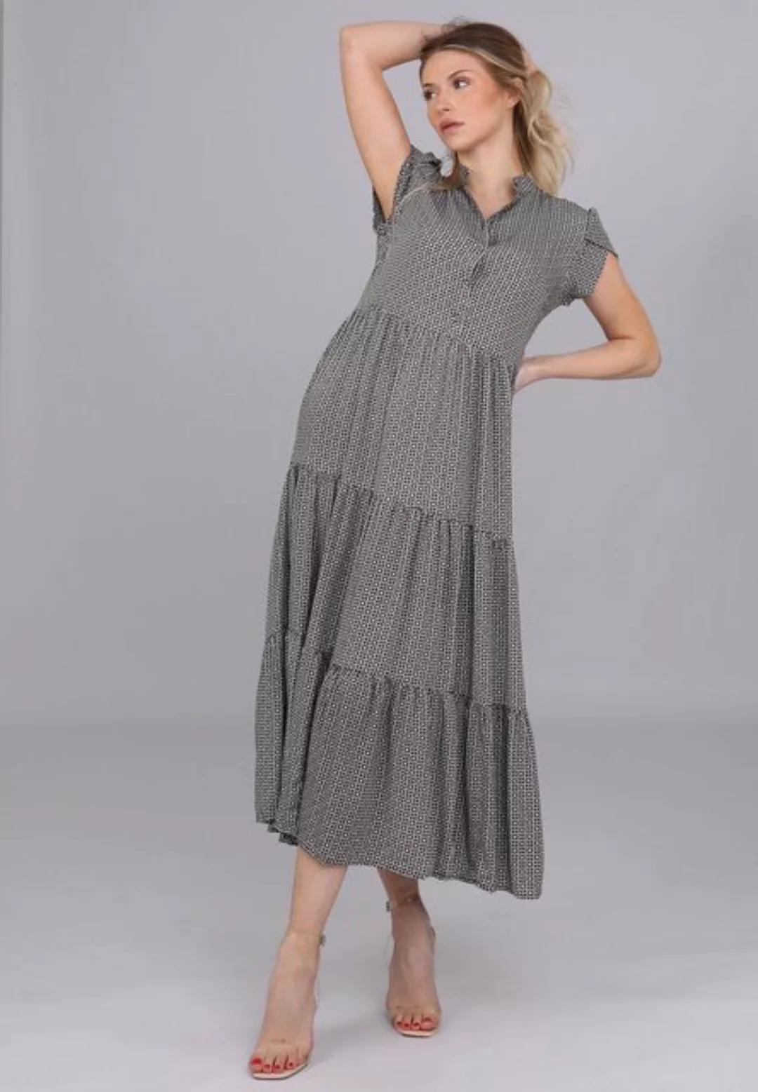 YC Fashion & Style Sommerkleid "Sommerliches Flair Viskosekleid mit kurzen günstig online kaufen
