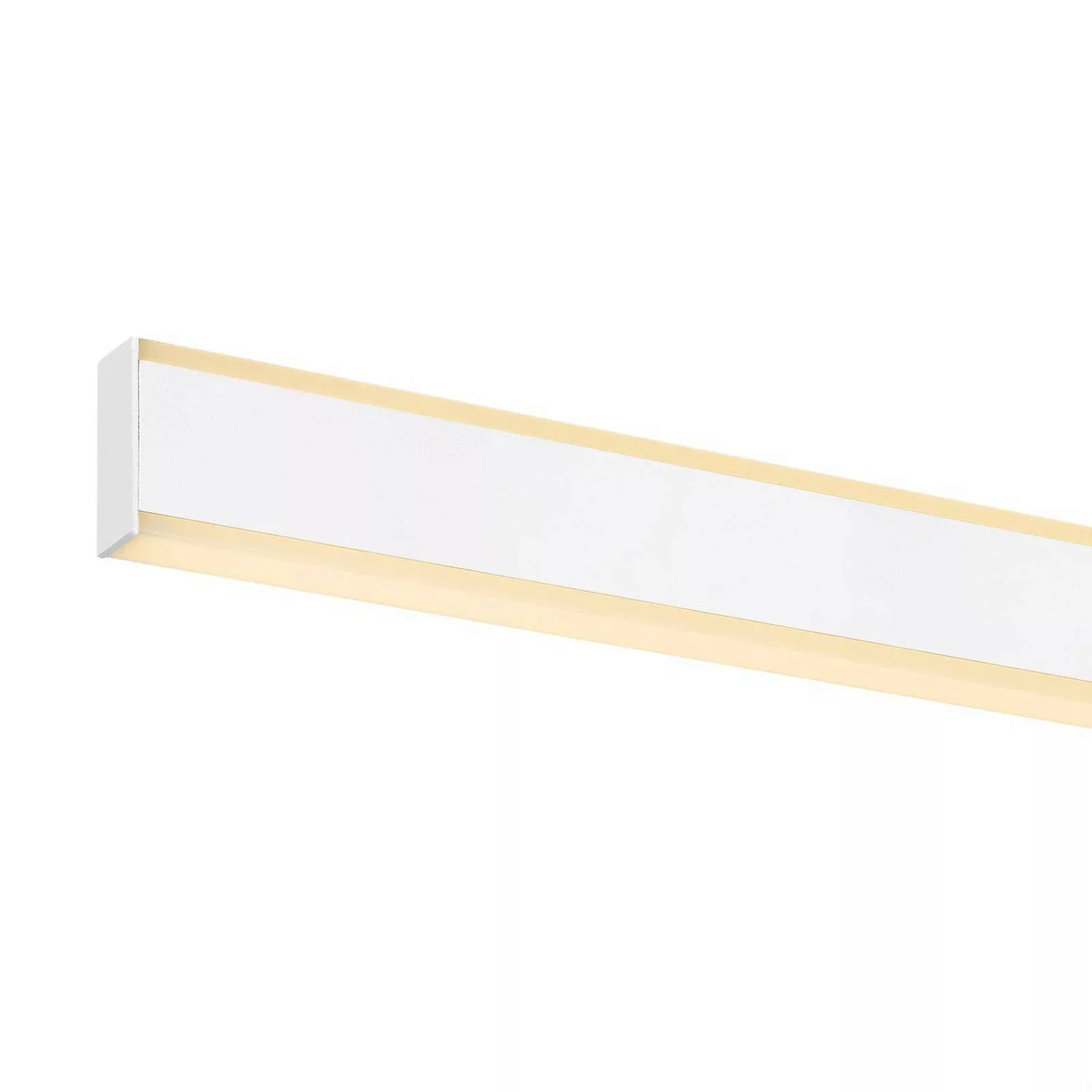 LED Pendelleuchte One in Weiß 2x 24W 3600lm 1040mm günstig online kaufen