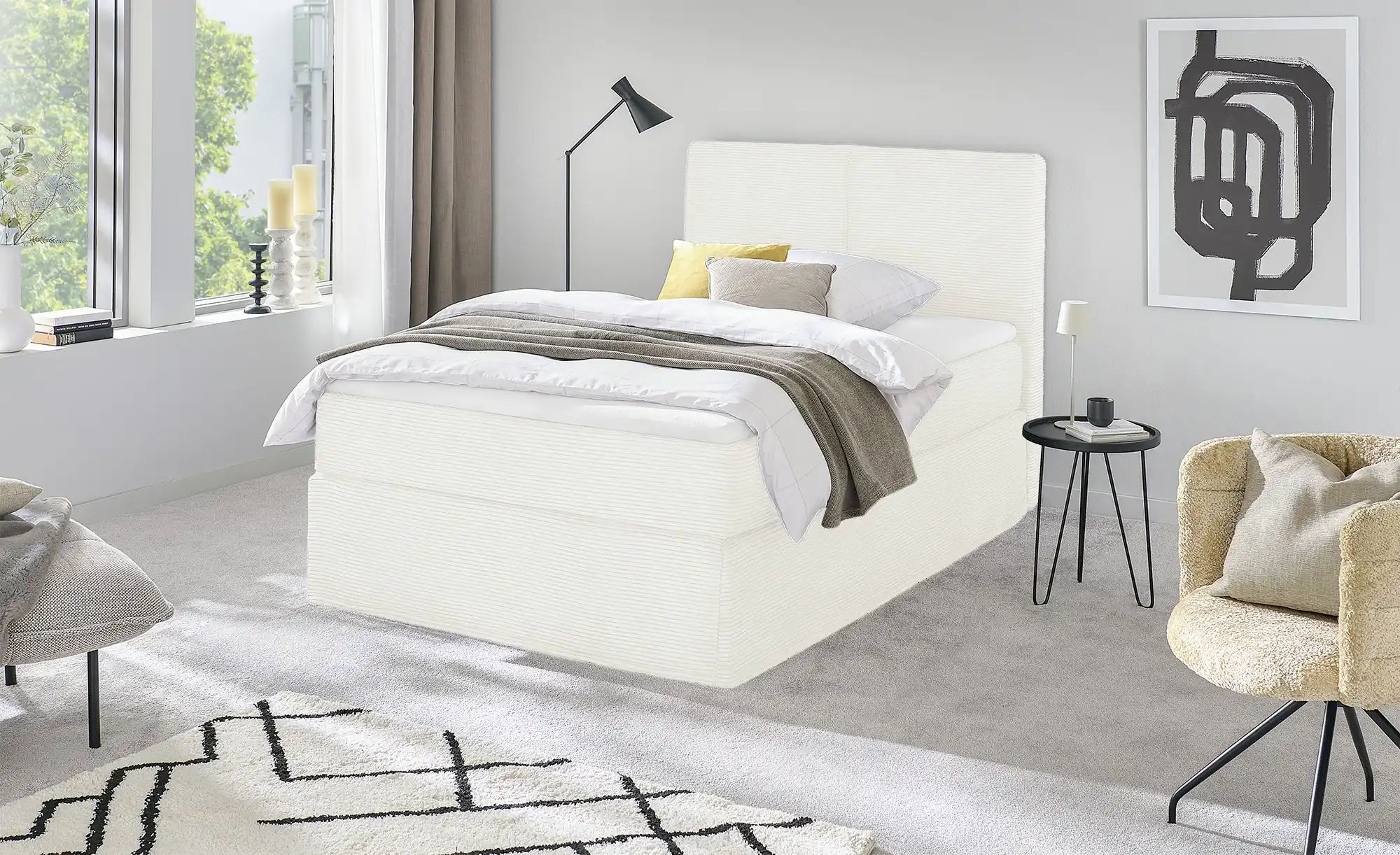 Boxi Boxspringbett  Boxi Classic ¦ beige ¦ Maße (cm): B: 140 H: 125 Betten günstig online kaufen