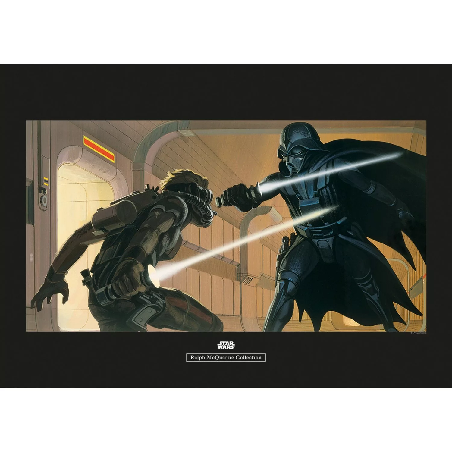 Komar Bild "Star Wars Classic RMQ Vader Luke Hallway", Star Wars, (1 St.), günstig online kaufen