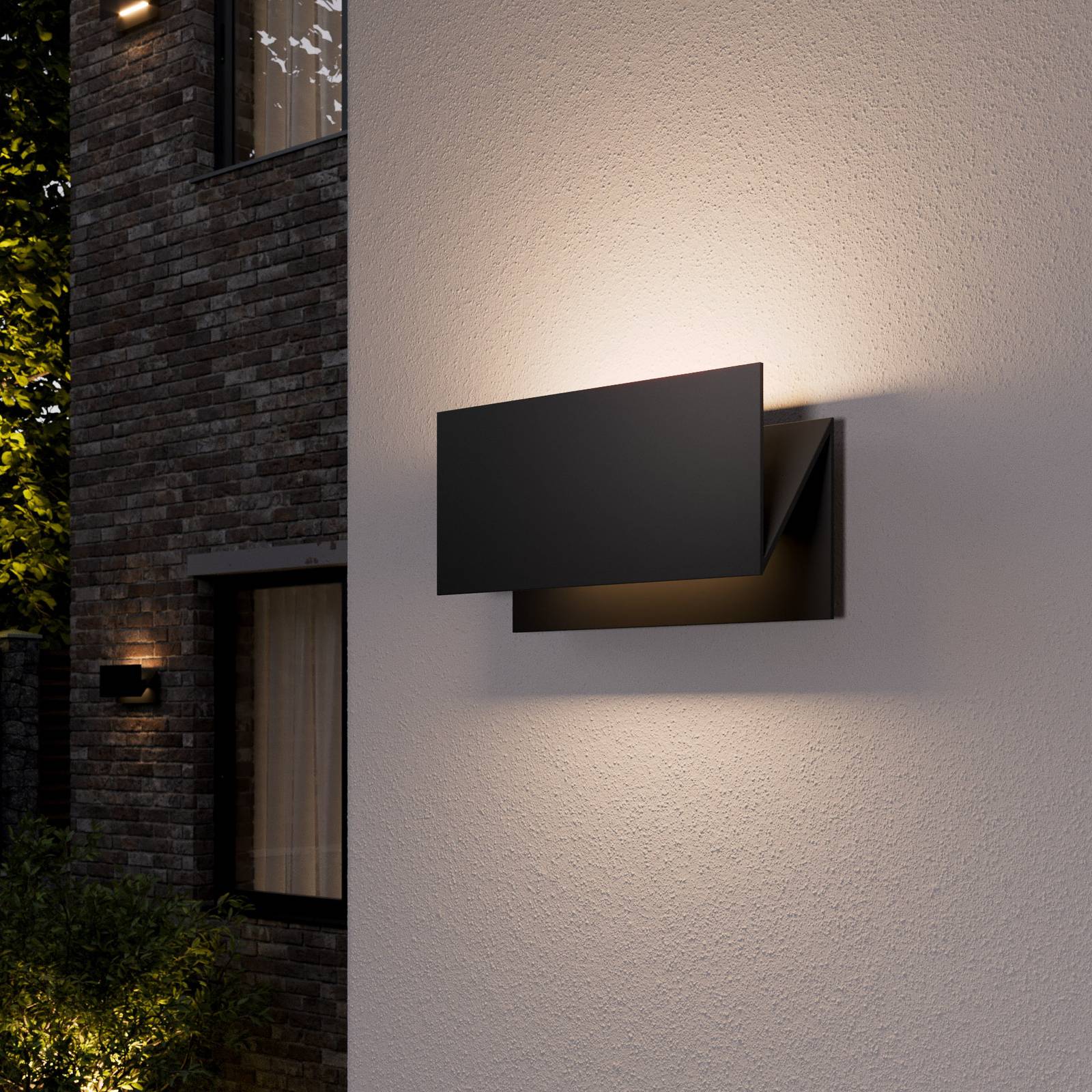 Moderne LED-Außenwandleuchte Meja - IP54 günstig online kaufen