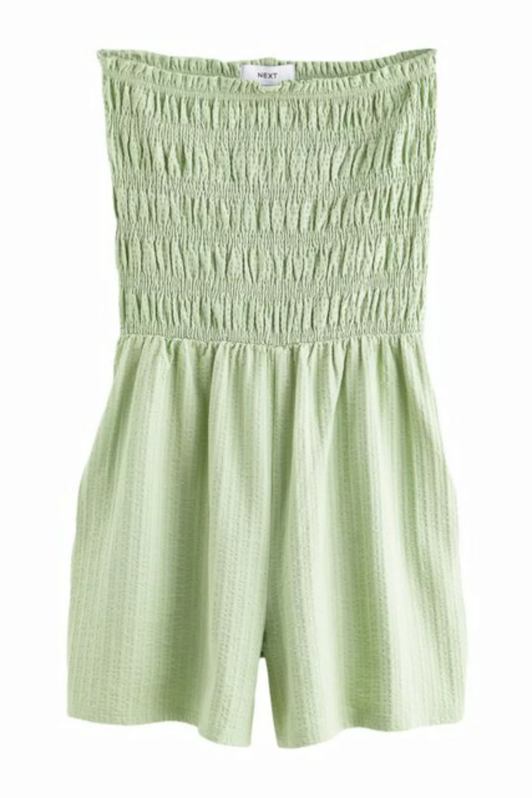 Next Playsuit Trägerloser Overall 100 % Baumwolle – Kurzgröße (1-tlg) günstig online kaufen