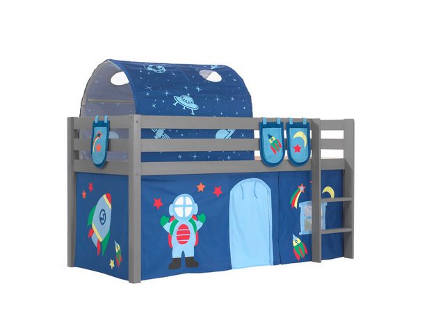 58 aufm Kessel Kinderbett Spielbett Karolina 210x106x114 Kinderbett Hochbet günstig online kaufen