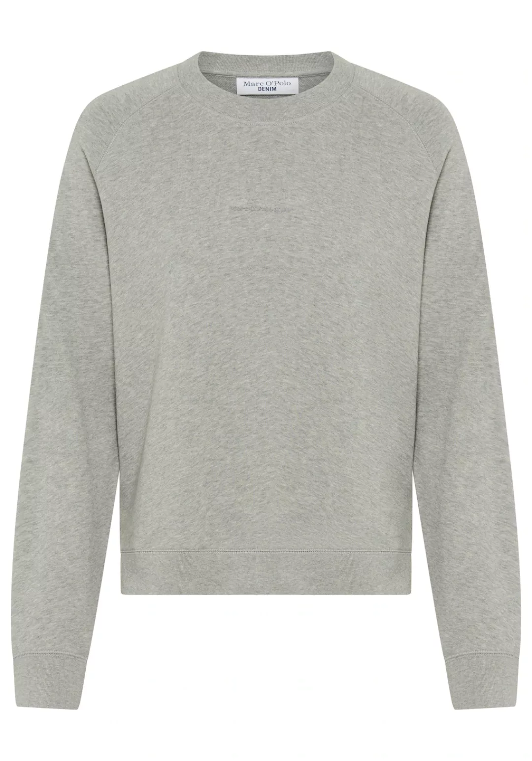 Marc OPolo DENIM Sweatshirt, Bio-Baumwolle, Logo-Schriftzug, Rundhalsaussch günstig online kaufen