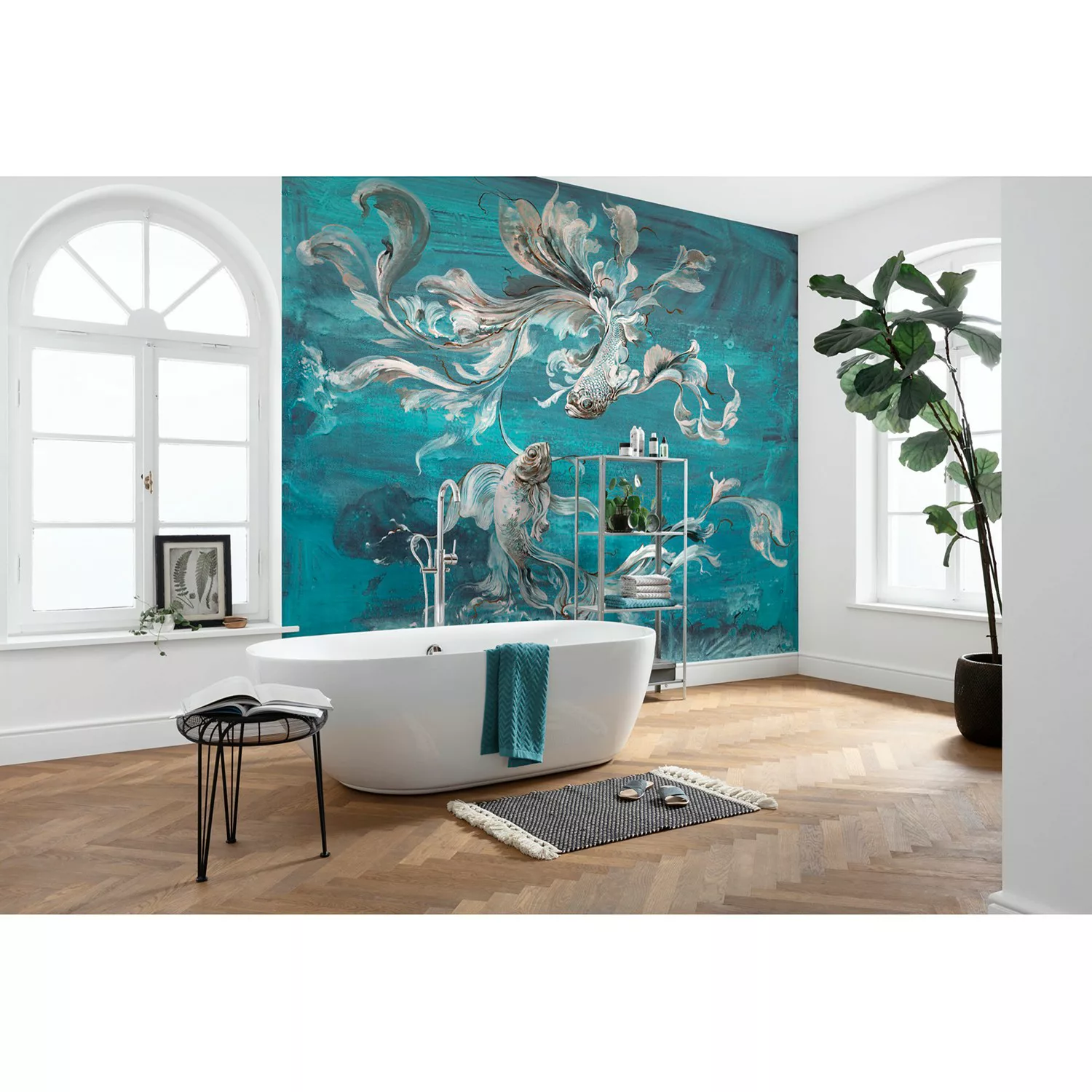 KOMAR Vlies Fototapete - Flux - Größe 300 x 280 cm mehrfarbig günstig online kaufen