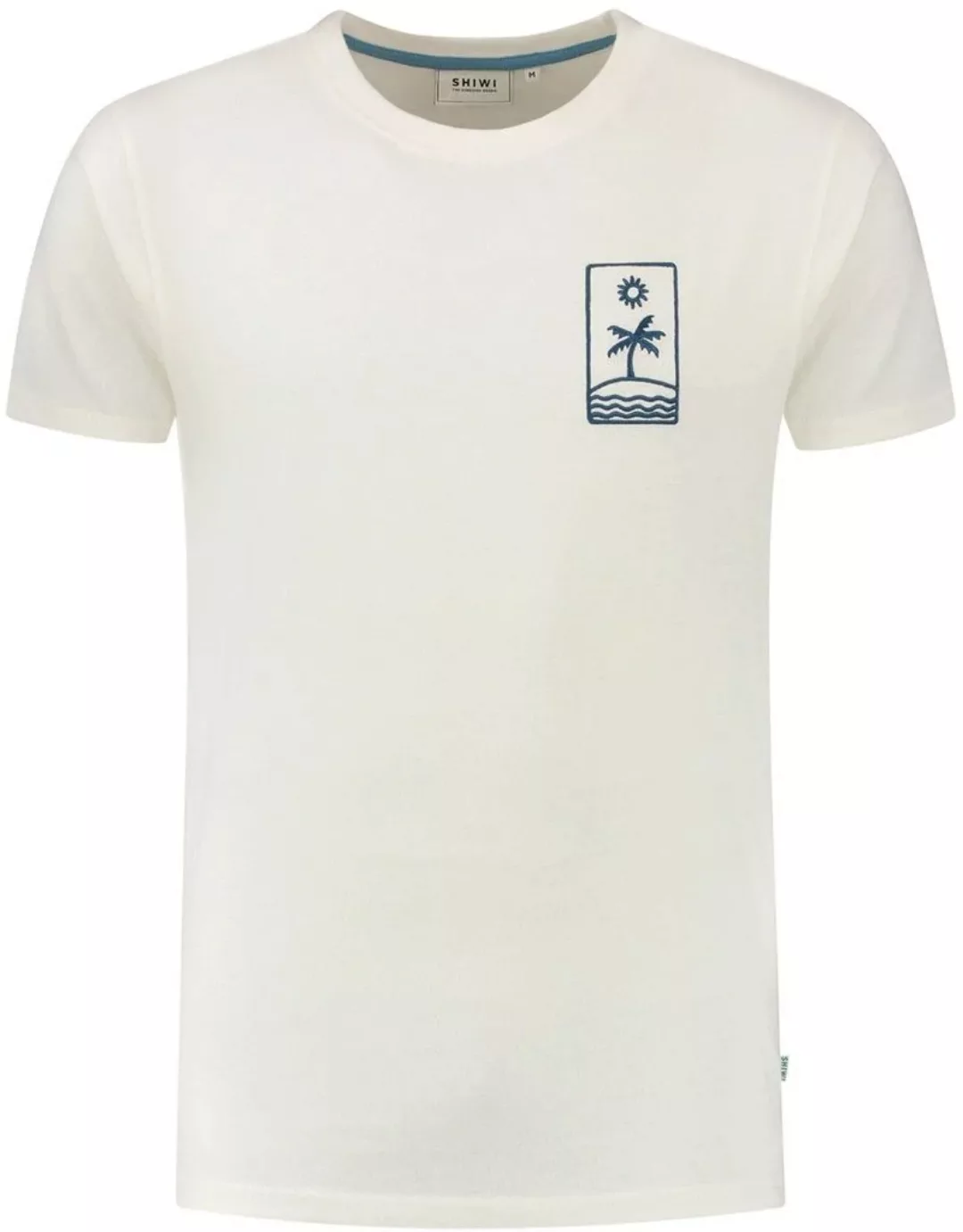 Shiwi T-shirt End of Summer Jet stream White - Größe XL günstig online kaufen