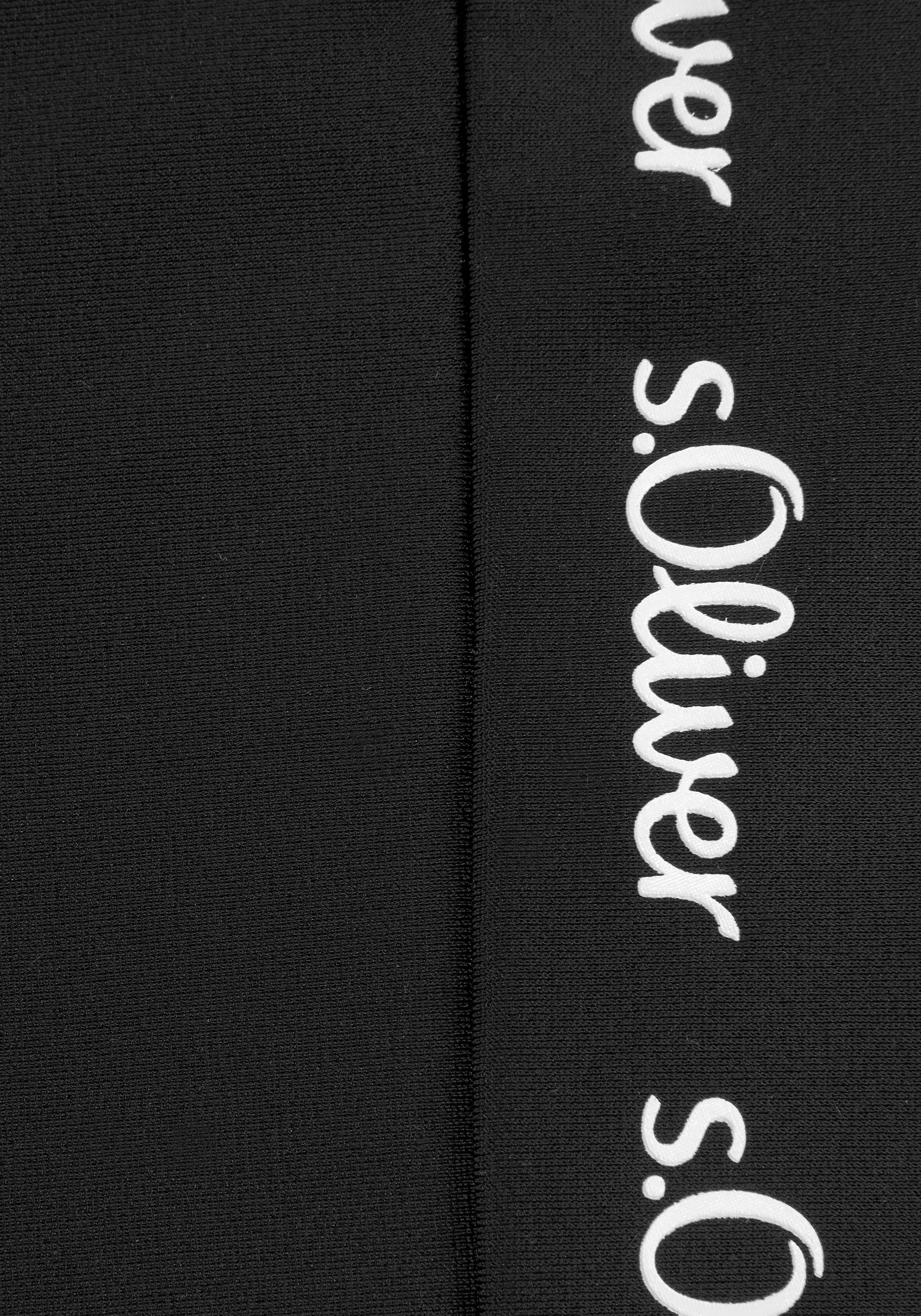 s.Oliver Boxer-Badehose mit Markenschriftzügen günstig online kaufen