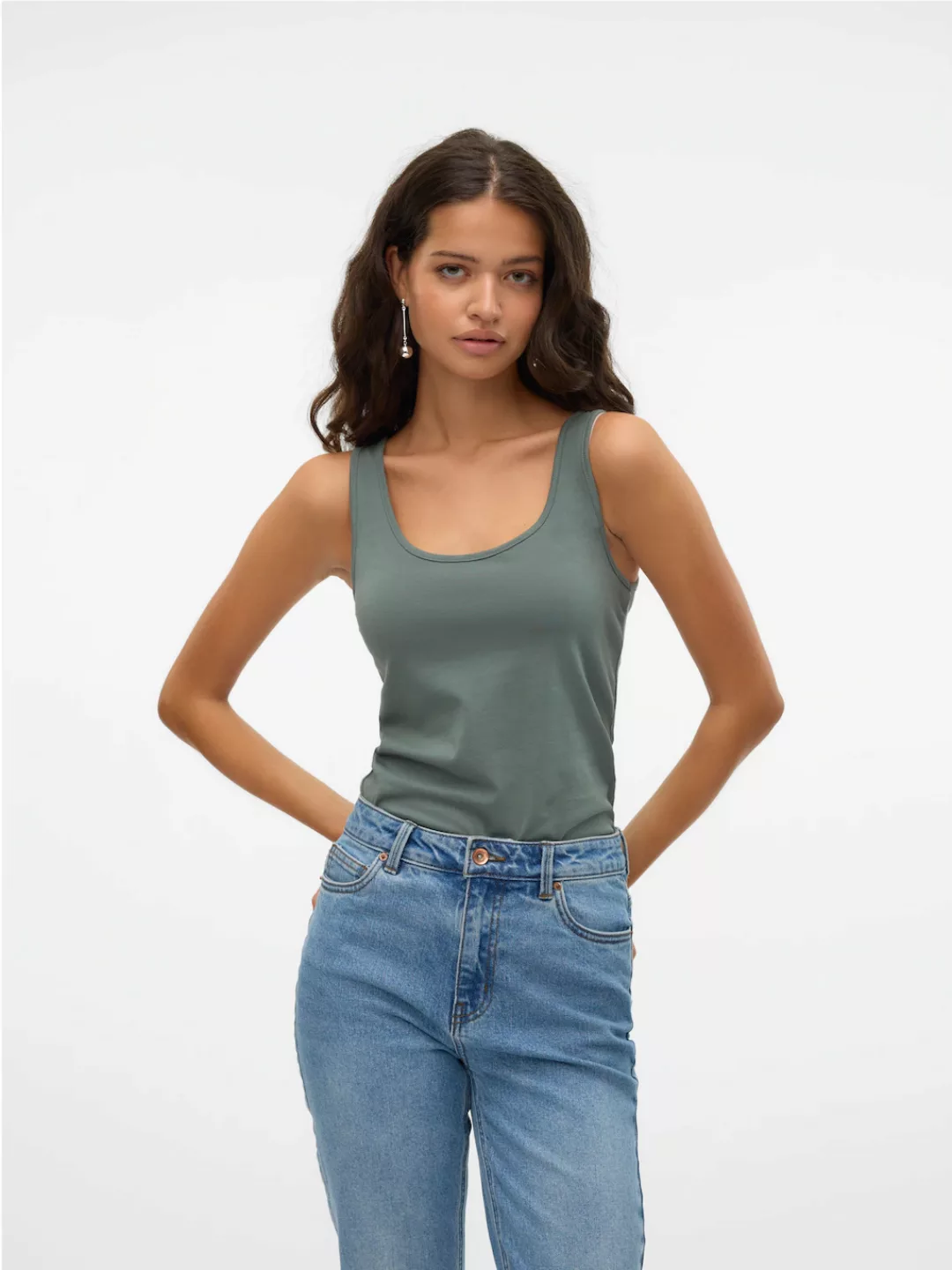 Vero Moda Tanktop "VMMAXI MY SOFT LONG TANK TOP NOOS" günstig online kaufen