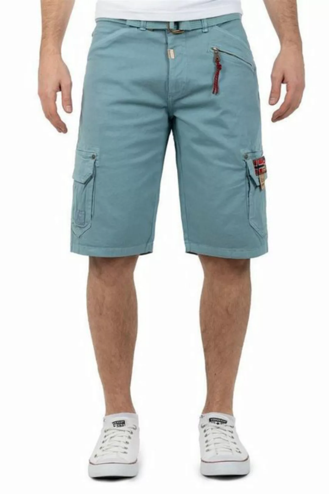 Geo Norway Shorts Casual Kurze Hose bapalaga Men Sky Blue S im Cargo Style günstig online kaufen