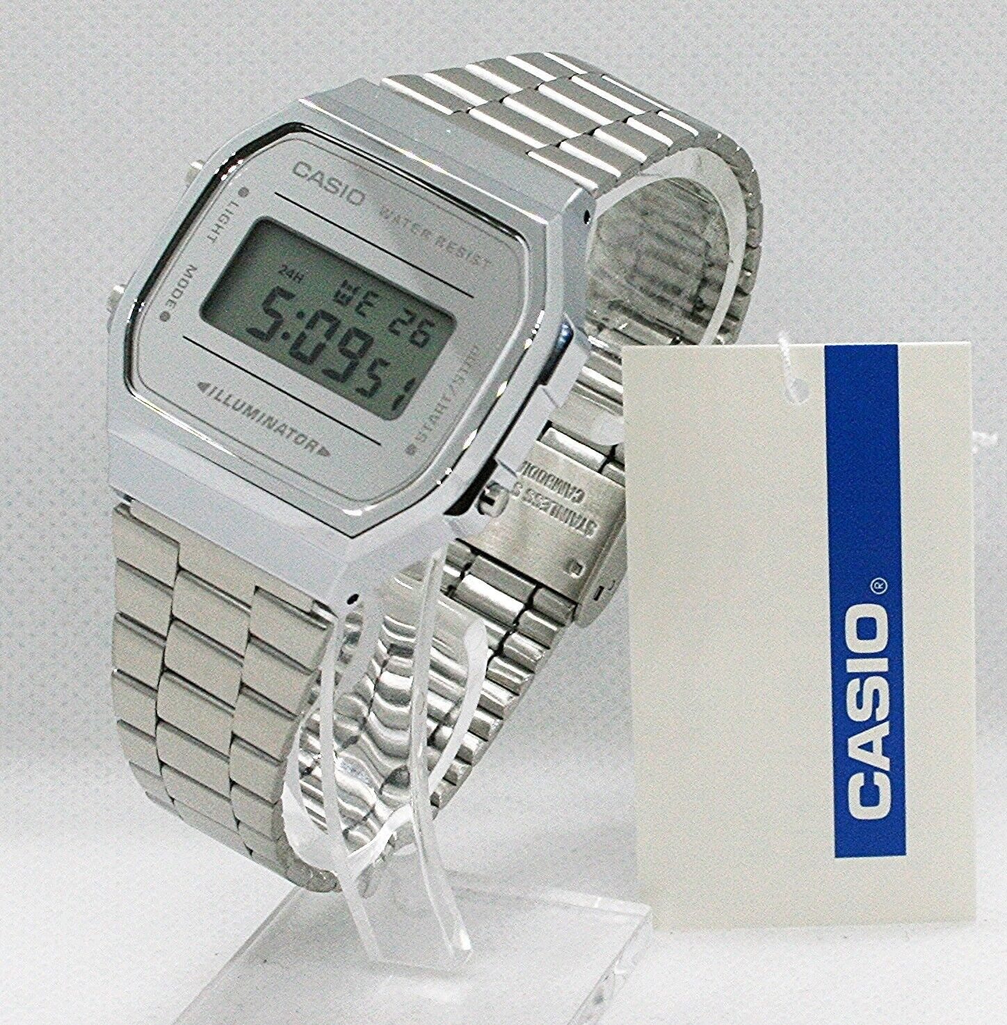 CASIO VINTAGE Chronograph A168WEM-7EF, Quarzuhr, Armbanduhr,Damenuhr, günstig online kaufen
