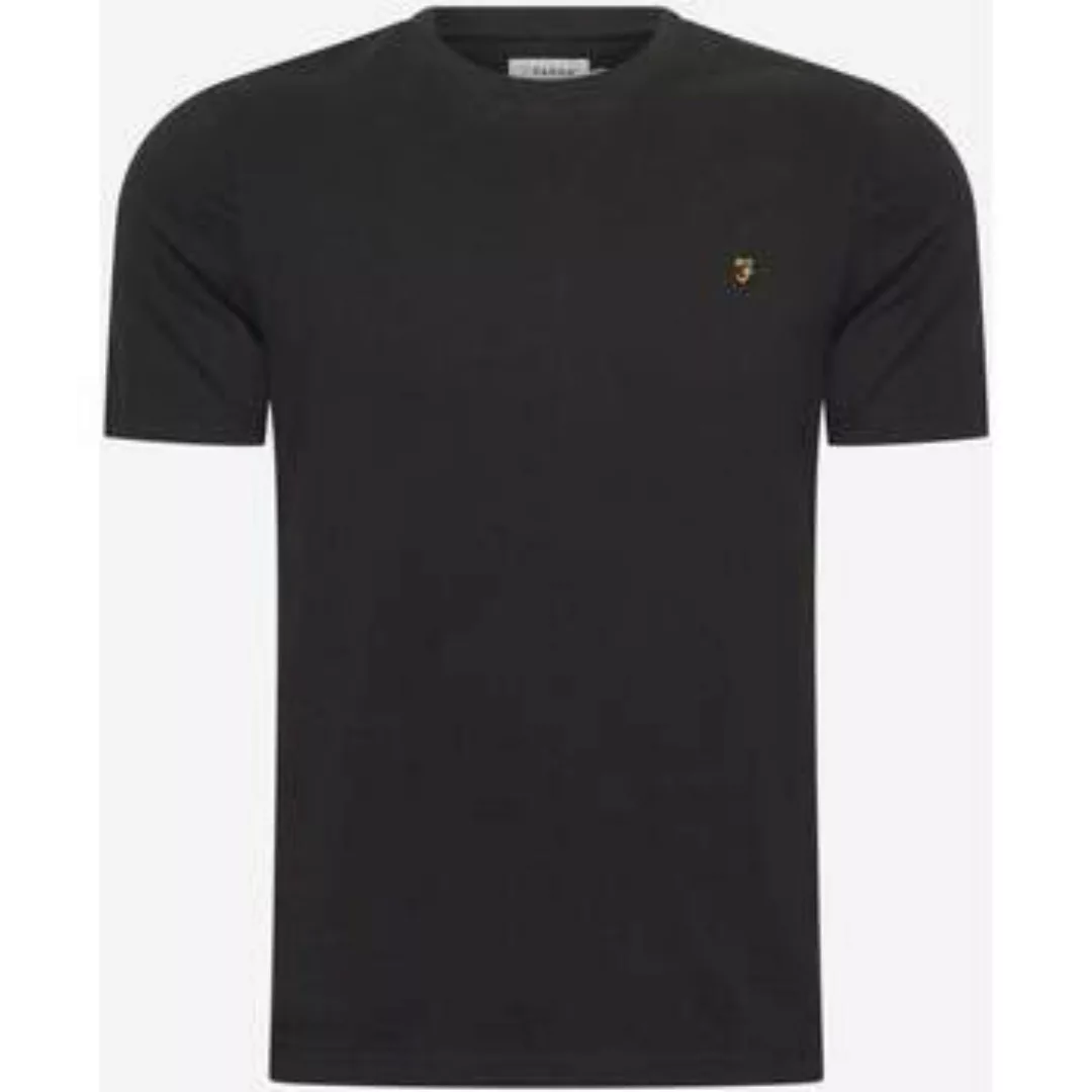 Farah  T-Shirts & Poloshirts Danny Reg T-Shirt – schwarz günstig online kaufen