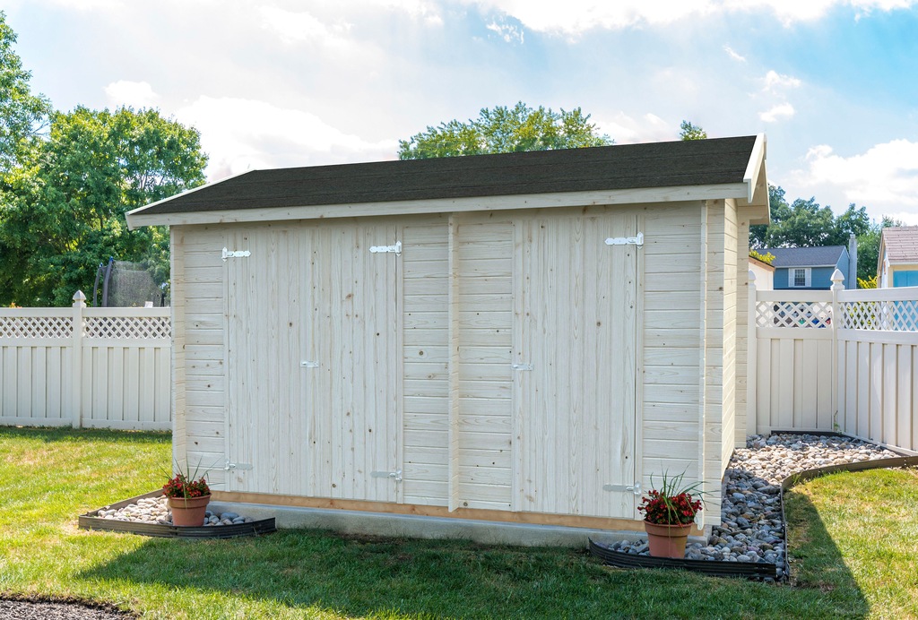 Palmako Gerätehaus "Jari", natur günstig online kaufen