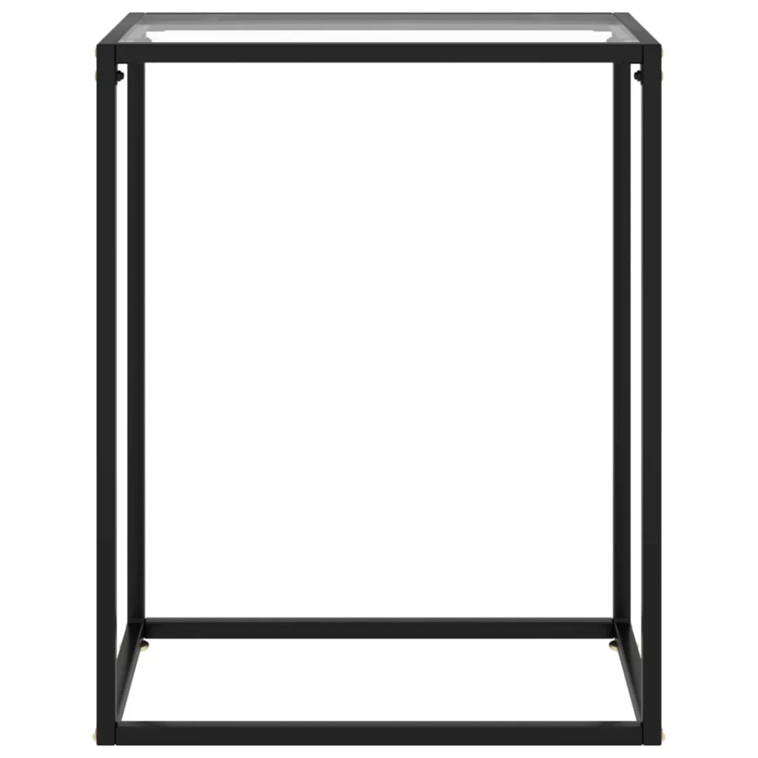 Konsolentisch Transparent 60x35x75 Cm Hartglas günstig online kaufen